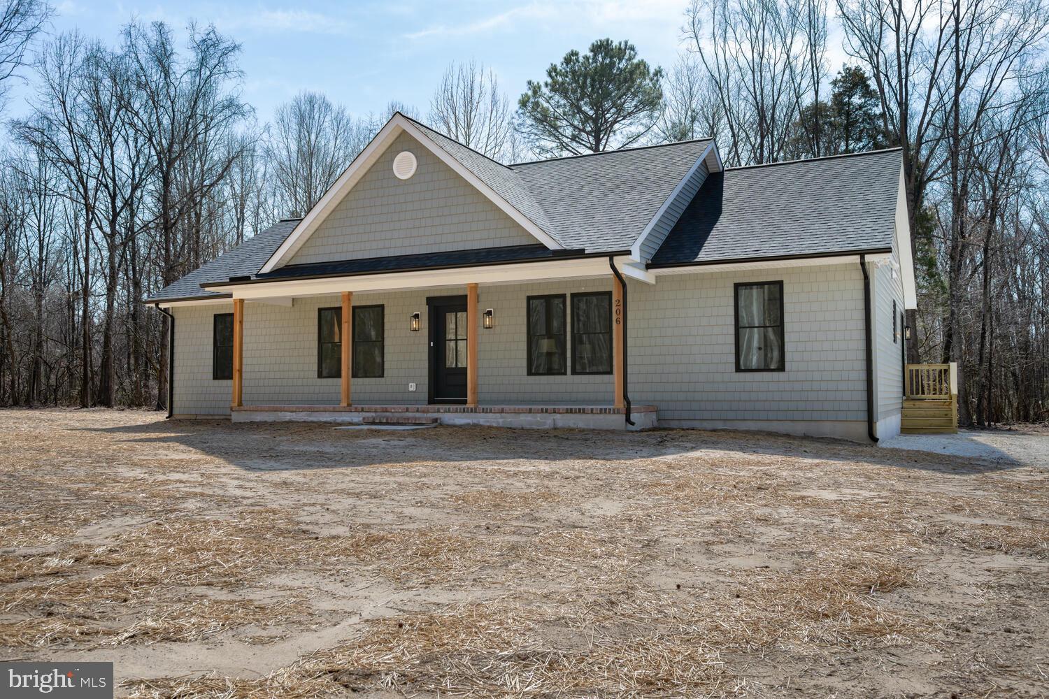 The new construction home you have been waiting for featuring all the builder upgrades!  Don't miss out on this opportunity to buy brand new on a 1 plus acre lot for under 425k in QA County, situated on 1.035 private wooded acres this home features an amazing open floor plan with 3 bedrooms and 2 full baths. This home provides ample storage and closest space, including a walk-in pantry, custom laundry room area with butcher block counters, washer, dryer, utility sink, a walk-in mechanical room,  a floored attic area with pull down steps for additonal storage, conditioned crawl space with spray foam insualtion and more.  An entertaining kitchen includes a contrasting island with custom wing walls, quartz counter tops, upgraded back splash, stainless steel appliances with under cabinet lighting for an added touch. I promise your buyers are going to fall in love with this home! Don't wait, schedule your tour today! MHBR#4493