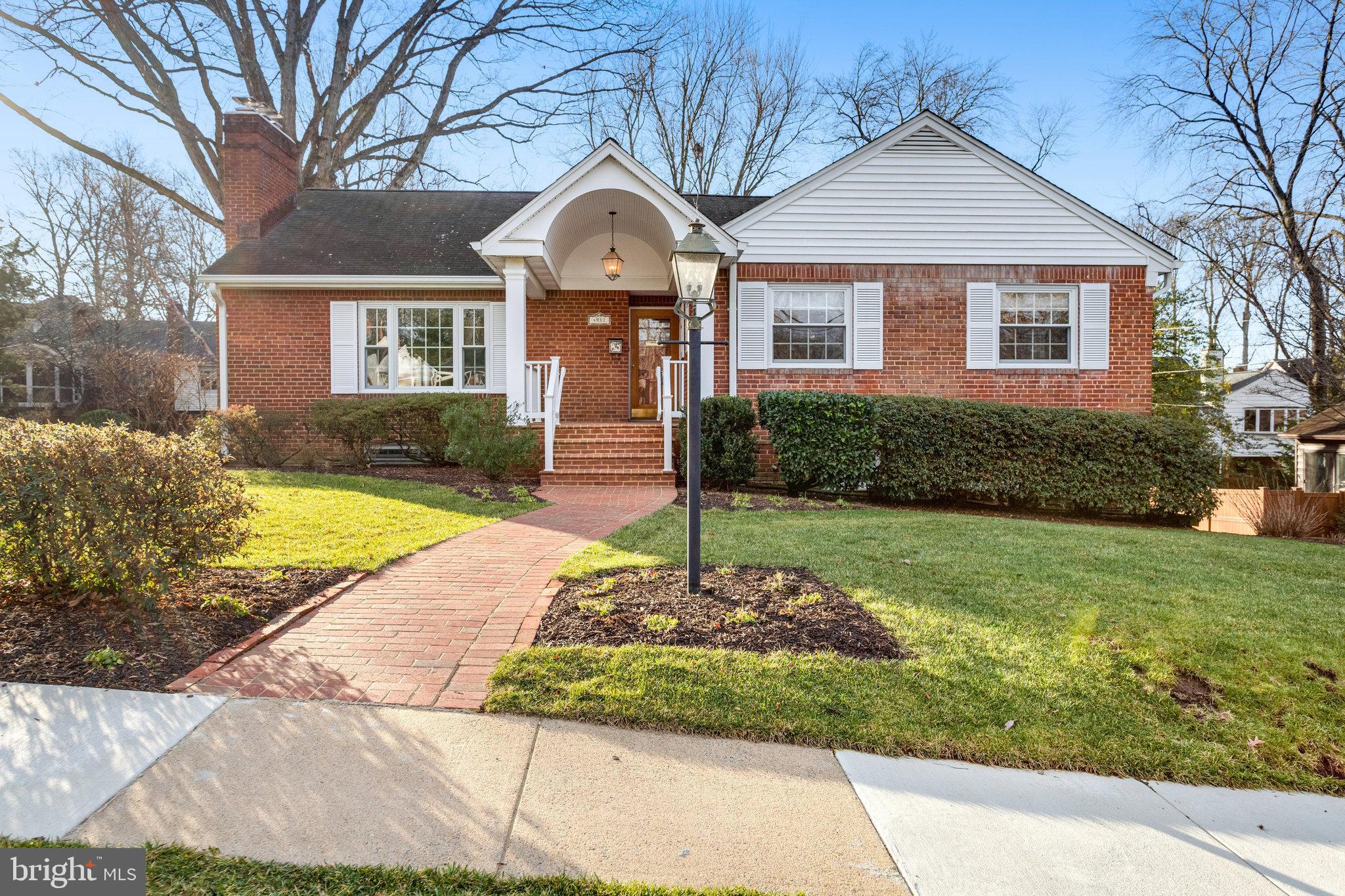 Rarely available expanded 4 bedroom 2 full and 1 half bath on one of the best streets in N Arlington! Lovingly updated and lightly lived in throughout the years. Gleaming hardwood floors. Large living room with gas fireplace. Remodeled granite kitchen open to large family room addition with vaulted ceiling and palladian windows. Remodeled and expanded owners suite with spa-like shower and walk-in closet. Finished walk-out basement with rec room, wood burning fireplace, bedroom, half bath, workshop and plenty of storage. Oversized 2 car side entry garage. Walk up full attic with plenty of storage or potential to finish.