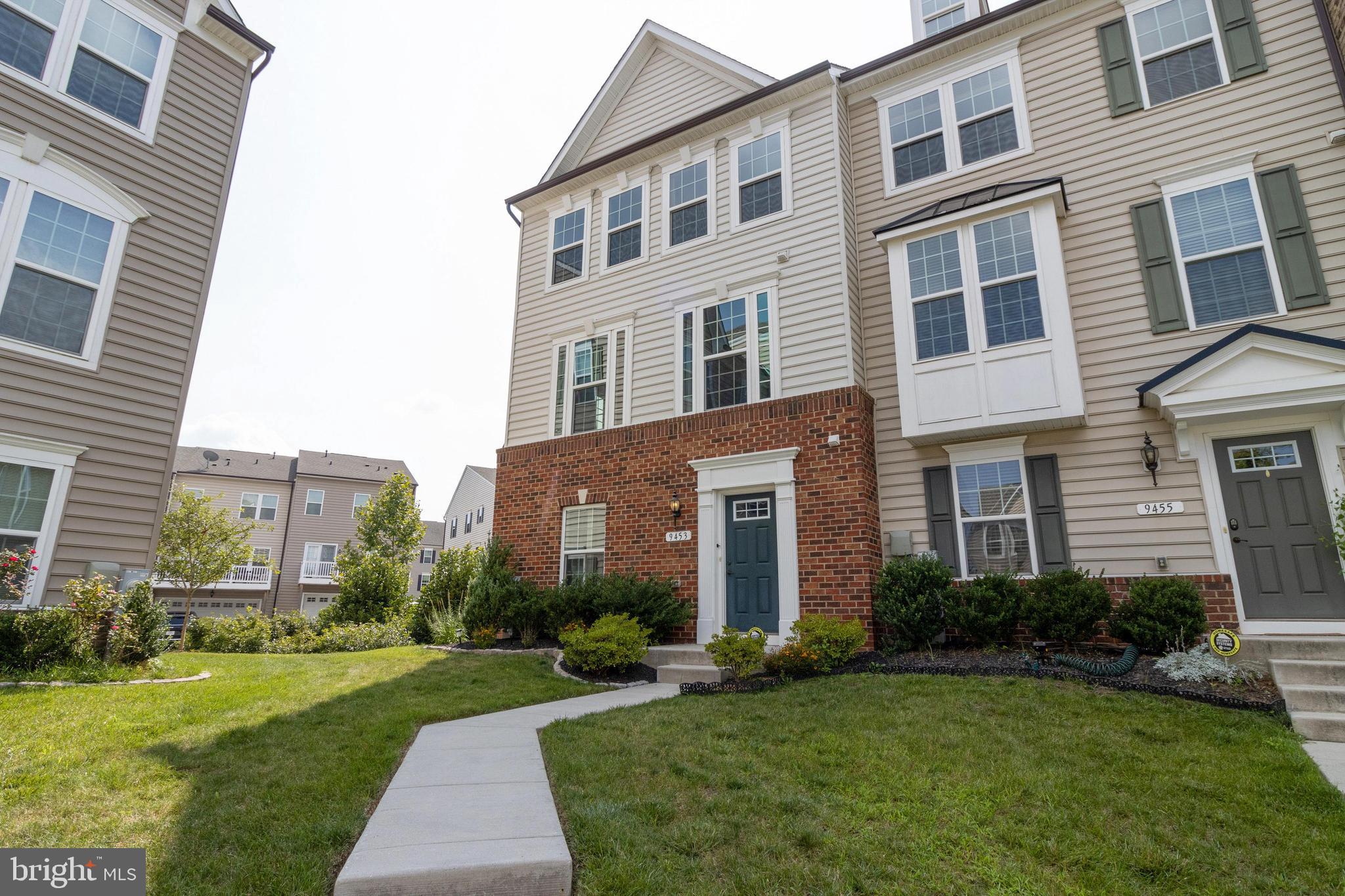 Enjoy care-free, luxurious living in this pristine end of group town home with two-car garage. This impeccable unit presents an open flowing floorplan featuring a gourmet kitchen with an expansive center island, 42-inch expresso cabinets, granite counters, designer tile backsplash, stainless steel appliances, brushed nickel cabinet pulls, recessed lighting, and a Butler pantry. Natural light fills the adjacent living room with courtyard views, and the dining room with French doors leading to the large maintenance free rear deck. There is also a half bath on this level. The upper level hosts a private owner’s suite featuring a large bedroom with walk-in closet and an oversized garden bathroom with upgraded tile flooring and shower surround, shower with glass door enclosure, soaking tub, and an expresso double bowl vanity with solid surface counter. This level is completed by a second and third bedroom, a hall bathroom with upgraded vanity and tilework throughout, and a laundry room with full size washer and dryer. The lower level offers a family room, office, half bath with tile flooring, and entrance to the oversized rear two-car garage and driveway. Rent includes lawn maintenance and use of the clubhouse, exercise room and resort style swimming pool. This desirable home is located in the heart of Owings Mills, and is in close proximity to all major highways, restaurants, Metro, and more.