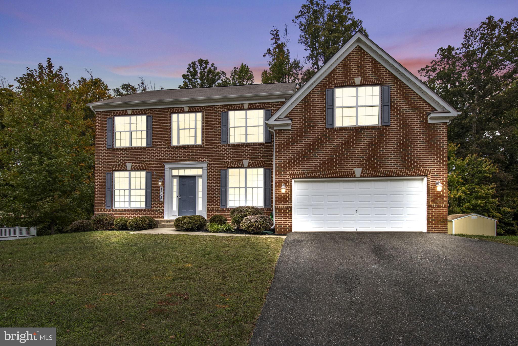 Welcome to 8806 Nancy Lane — an exceptional 6-bedroom, 3.5-bath residence perfectly positioned in one of Fort Washington’s most desirable neighborhoods. Combining timeless elegance with modern comfort, this impressive home offers expansive living spaces, sophisticated finishes, and the ideal setting for both everyday living and upscale entertaining.
From the moment you enter, you are welcomed by an abundance of natural light, soaring open spaces, and a warm, inviting atmosphere. The thoughtfully designed floor plan creates effortless flow between the formal and casual living areas, making this home as functional as it is beautiful.
At the heart of the home is the stunning gourmet kitchen, featuring sleek quartz countertops, stainless steel appliances, and a large center island perfect for gathering, meal preparation, and entertaining. The adjoining dining area provides the perfect backdrop for intimate dinners or larger celebrations. A convenient main-level bedroom adds flexibility for guests, multigenerational living, or a private office.
Upstairs, the luxurious primary suite serves as a peaceful retreat, offering generous proportions and a spa-inspired en-suite bath complete with a soaking tub, double vanity, and refined finishes designed for relaxation. Four additional spacious bedrooms and a beautifully appointed full bath complete the upper level.
The fully finished lower level expands the home’s versatility with an additional bedroom, full bathroom, and abundant space ideal for a recreation room, home theater, gym, or guest suite. Whether you need room to work from home, entertain, or simply spread out in comfort, this home effortlessly adapts to your lifestyle.
Step outside to enjoy the private patio and expansive backyard — a serene outdoor oasis perfect for entertaining, summer gatherings, or quiet evenings surrounded by tranquility.
Ideally located just minutes from shopping, parks, fitness centers, and the world-class dining and entertainment of MGM National Harbor, this home also offers convenient access to Routes 210 and 295 for an easy commute into Washington, DC.