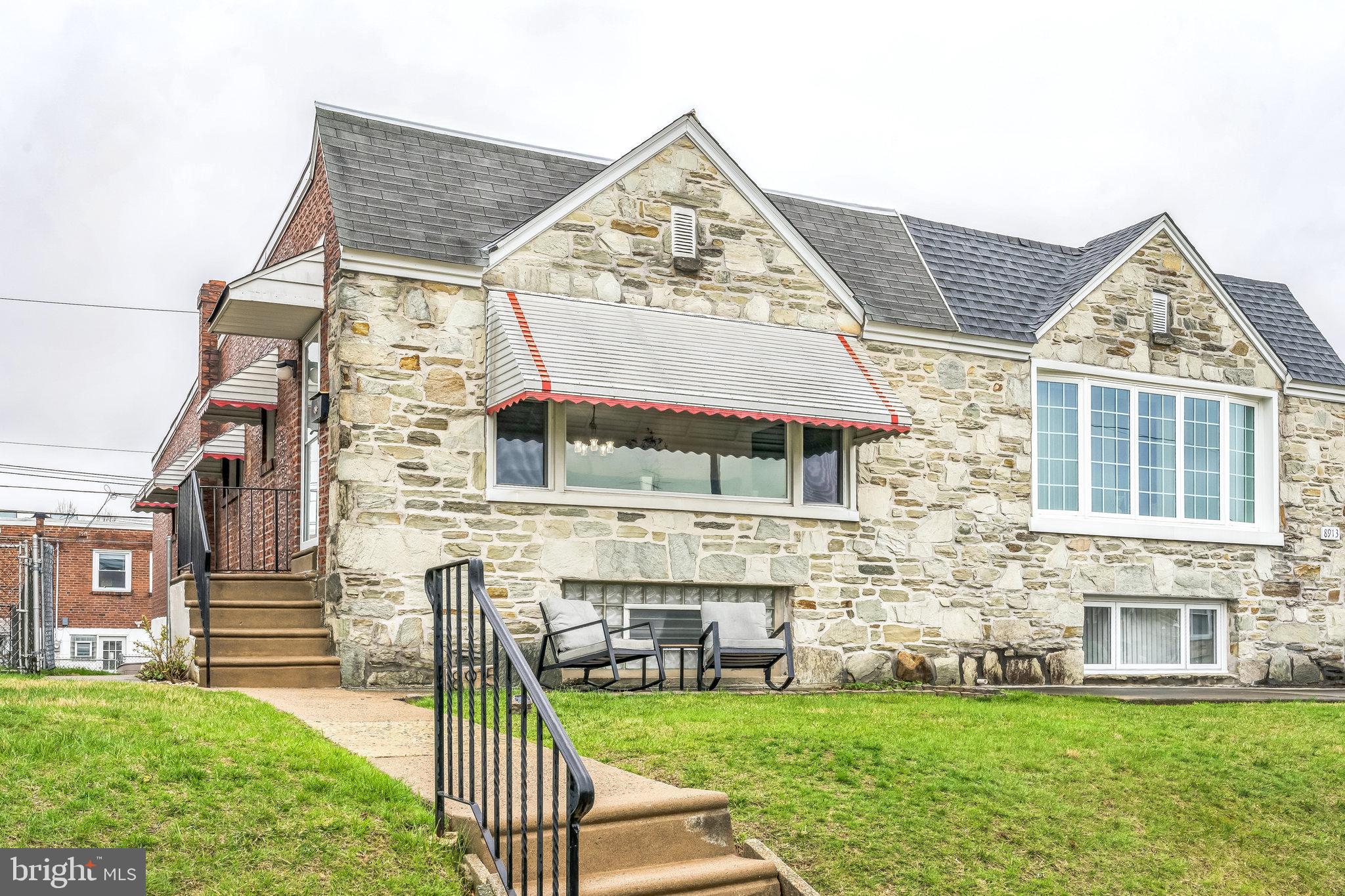 Discover this charming 3-bedroom, 2.5-bath twin home nestled on a desirable block in Northeast Philadelphia. Featuring a spacious layout with updated flooring and fresh paint throughout, this home offers both style and comfort. The full kitchen is perfect for everyday living and entertaining, while the two full bathrooms have been thoughtfully maintained. The fully finished basement adds even more living space and includes a full bar, washer and dryer, and an additional bathroom—making it perfect for gatherings or relaxing at home. A 1-car garage with driveway and rear access adds convenience, and the fenced-in yard offers a great space for outdoor enjoyment. This well-kept home is move-in ready and waiting for you!