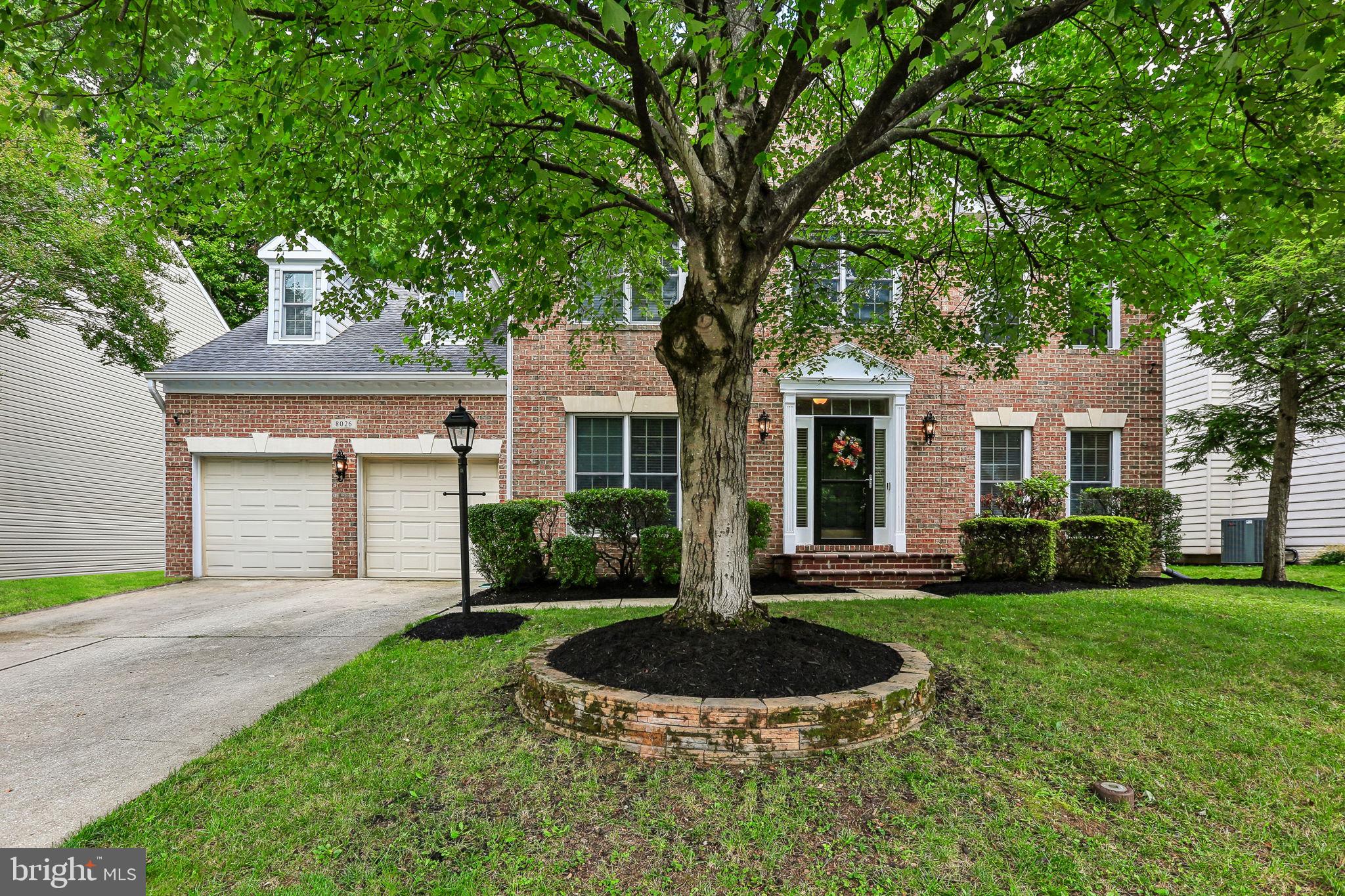 YOU CAN BE IN YOUR NEW HOME BEFORE THE START OF THE NEW SCHOOL YEAR!  Welcome to one of the largest homes in the neighborhood, offering over 4,200 square feet of beautifully finished living space. Perfectly tucked away on a quiet no-thru street, this exceptional home BACKS TO DEEP WOODS and the Little Patuxent River, creating a private, peaceful setting that's increasingly hard to find.  You'll appreciate the quality craftsmanship and extensive builder and owner upgrades found throughout.  Elegant crown moldings and chair rail detailing accent nearly every room, while gleaming hardwood floors enhance the formal living, dining rooms, and foyer.  The spacious dining room is highlighted by a bay window, creating the perfect setting for holiday dinners and family celebrations.  Work from home?  A dedicated PRIVATE OFFICE provides the ideal space for productivity, virtual meetings, or managing day-to-day life.  The heart of the home is the impressive GOURMET KITCHEN featuring granite countertops, stainless steel appliances, double wall ovens, a center island with cooktop and snack bar, 42-inch cherry cabinetry, custom tumbled-stone backsplash, ceramic tile flooring with decorative inlays, a built-in planning desk, and an adjoining breakfast area with additional cabinetry for extra storage.  Step outside onto the expansive rear deck and patio where you'll enjoy weekend barbecues, quiet mornings with coffee, evening stargazing, and the peaceful backdrop of mature woods. This is outdoor living at its best.  The inviting family room is designed for both everyday living and entertaining, showcasing a dramatic floor-to-ceiling stacked stoneWOOD-BURNING FIREPLACE that serves as the centerpiece of the home.  A convenient laundry/mud room has direct access to the attached two-car garage completes the main level.  Upstairs, the enormous primary suite offers the perfect PRIVATE RETREAT with a tray ceiling, ceiling fan, spacious sitting room ideal for a NURSERY or reading room, both walk-in and reach-in closets, and a luxurious en-suite bath featuring dual vanities, a deep jetted SOAKING TUB, custom ceramic tile shower, ceramic tile flooring, and tray ceiling.  Bedrooms two, three, and four are all generously sized and each offers ample closet space and ceiling fans.  They share a beautifully remodeled hall bath complete with dual sinks, skylight, ceramic tile flooring, and a custom frameless glass shower enclosure.  The FULLY FINISHED lower level expands your living space with a massive recreation room, dedicated theater/media room, full bath, and a versatile BONUS ROOM PERFECT FOR A POSSIBLE 5TH BEDROOM, home gym, hobby room, craft room, or whatever best fits your lifestyle.  You'll also appreciate the numerous recent improvements that provide both value and peace of mind, including upper-level air conditioning (2024), water heater (2024), roof (2016), and stainless steel kitchen appliances (2017) just a few of the many thoughtful updates made over the years.  Residents enjoy an active homeowners’ association with outstanding amenities, including multiple swimming pools, tennis and pickleball courts, bike, jog, and walking paths, volleyball and basketball courts, picnic areas, tot lots, and so much more.  The highly regarded and tremendously desirable Russett community is strategically located between Baltimore and Washington, DC, offering exceptional convenience.  Just minutes from Fort Meade, NSA, APL, major commuter routes, the Laurel MARC–Camden Line train station, shopping, dining, historic Laurel, and BWI Airport.  It's all right here waiting for you!  Don't miss this rare opportunity to make this exceptional property YOUR NEXT HOME!  All information deemed accurate but not guaranteed.