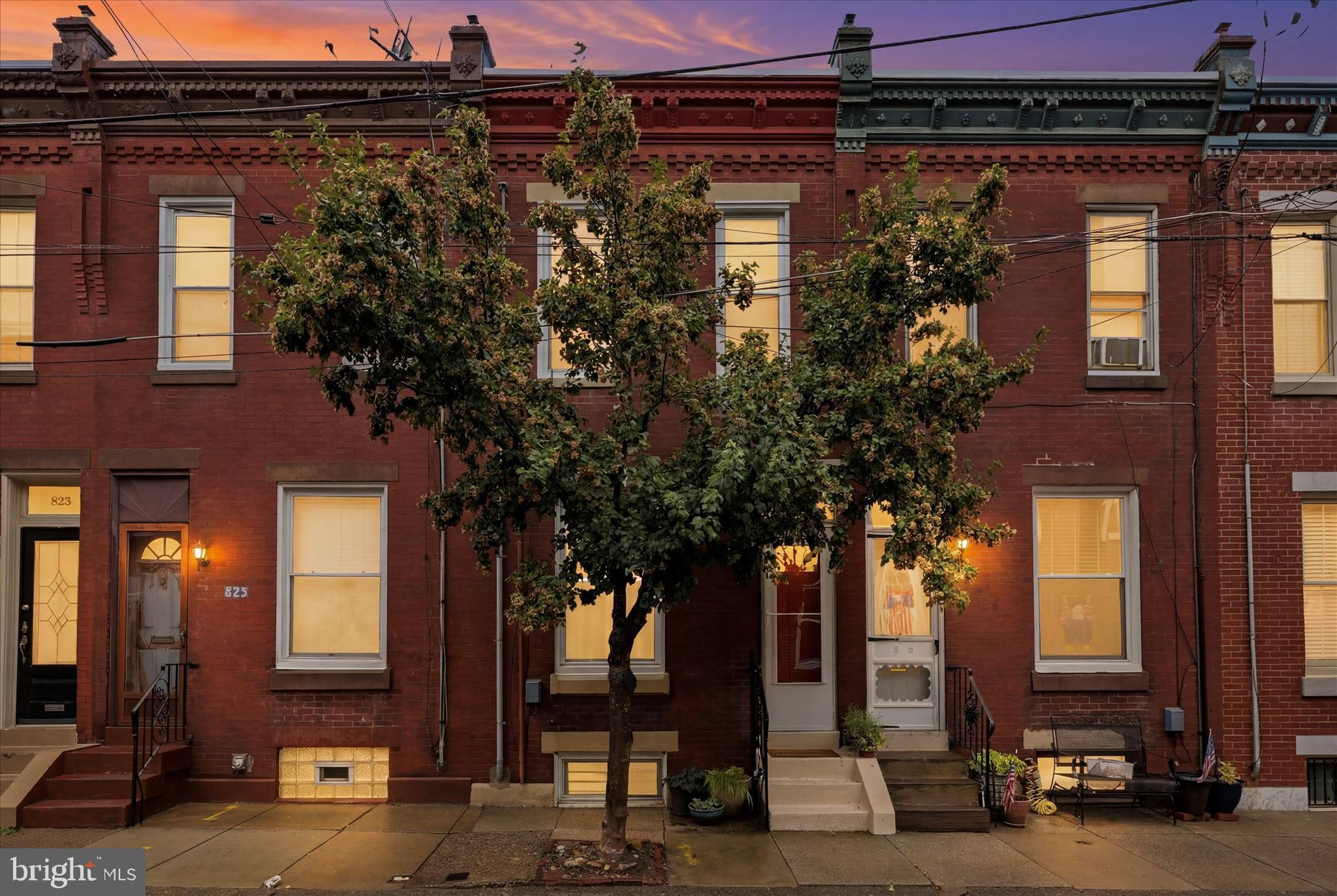Light, bright, and airy, this freshly painted Fishtown home is a blank canvas ready for your personal touch. Original hardwood floors, high ceilings, and abundant natural light showcase the home's character, while the kitchen offers space for café-style seating. Enjoy a cute private patio for relaxing or entertaining and efficient all-electric mechanical systems for easy living. Located in the true heart of Fishtown, you'll be within walking distance of neighborhood coffee shops, restaurants, shopping, parks, and nightlife. Available this summer, this is the perfect opportunity for a first-time buyer to settle in, make it their own, and enjoy the home before the busy fall season arrives.