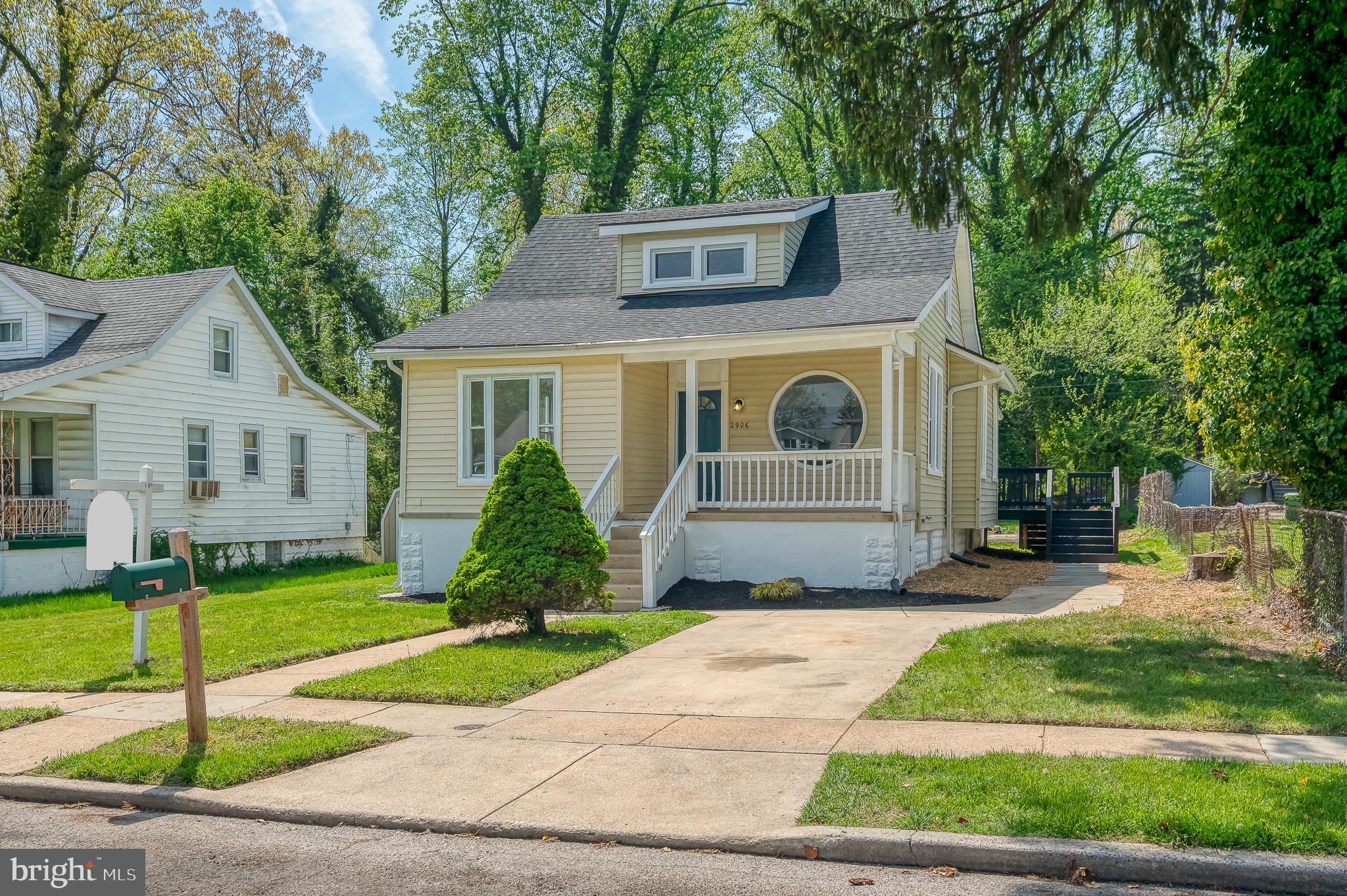 Nestled in the charming Gwynn Oak neighborhood of Howard Park, close to Forest Park Golf Course and Hillsdale Park. This beautifully renovated bungalow offers a perfect blend of classic charm and modern luxury. With updates 2026, this home has been thoughtfully designed to provide an exclusive lifestyle that prioritizes comfort and elegance. As you step inside, warm, inviting luxury plank flooring greets you and flows seamlessly throughout the main living areas.  This house has three generously sized bedrooms: 2 on the main level and the Master suite on the upper-level with an 
en-suite bath.  The thoughtfully designed spaces are filled with natural light.  The partially finished basement provides additional living space, ideal for a home office, playroom, or media center, with convenient outside and rear entrances for easy access. Step outside to enjoy the inviting front porch, or two side deck off the kitchen. Kitchen is large with new, high-end appliances, new kitchen cabinets offering plenty of storage, and space for a breakfast table and a kitchen island. HVAC and water heater are new as of 2026; the roof is new in 2026. With on-street parking available, you can easily come and go as you please. Experience the perfect blend of luxury and comfort in this stunning Gwynn Oak bungalow, where every detail has been meticulously crafted to create a warm and inviting atmosphere.  Photos tell the story of this Bright and open house, ready for your new story to start!