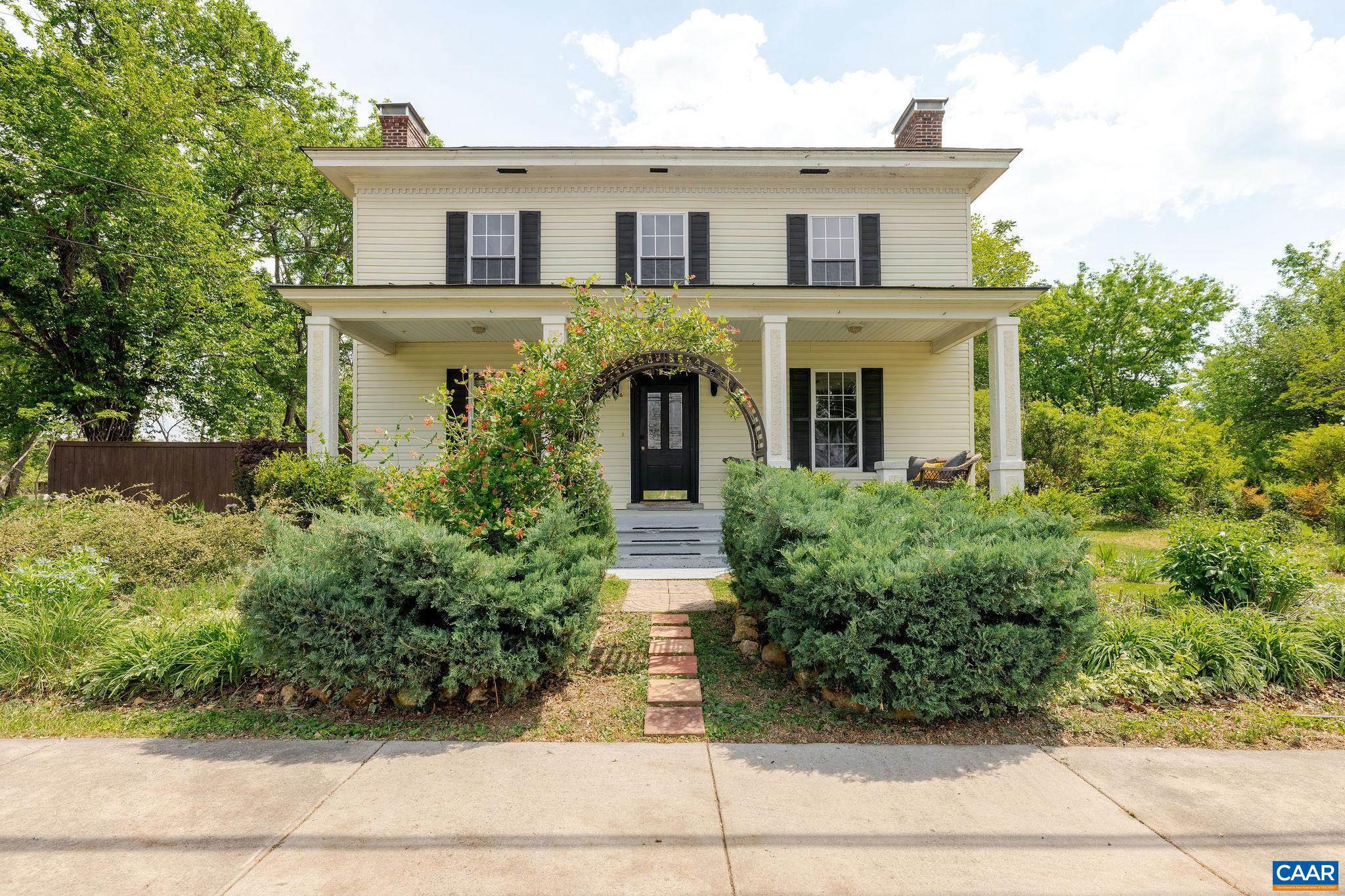 Step into a piece of history with this beautifully preserved c. 1880 residence nestled in the heart of Gordonsville. Rich with character and classic architectural detail, this home offers a rare opportunity to own a slice of the past while enjoying everyday comfort. Inside, you?ll find stunning original hardwood floors that flow throughout the home, complemented by large, light-filled windows that create a warm and inviting atmosphere. Four elegant fireplaces serve as striking focal points, adding both charm and a sense of heritage to multiple living spaces. Set on a generous double lot, the property provides an expansive outdoor setting with a fully fenced yard?ideal for relaxing, gardening, or entertaining. The spacious grounds offer endless possibilities while maintaining privacy and tranquility. Located in one of Virginia?s most picturesque small towns, this home blends historic appeal with the ease of nearby shops, dining, and local attractions. A truly special property ready to continue its story for generations to come.,Fireplace in Bedroom,Fireplace in Living Room