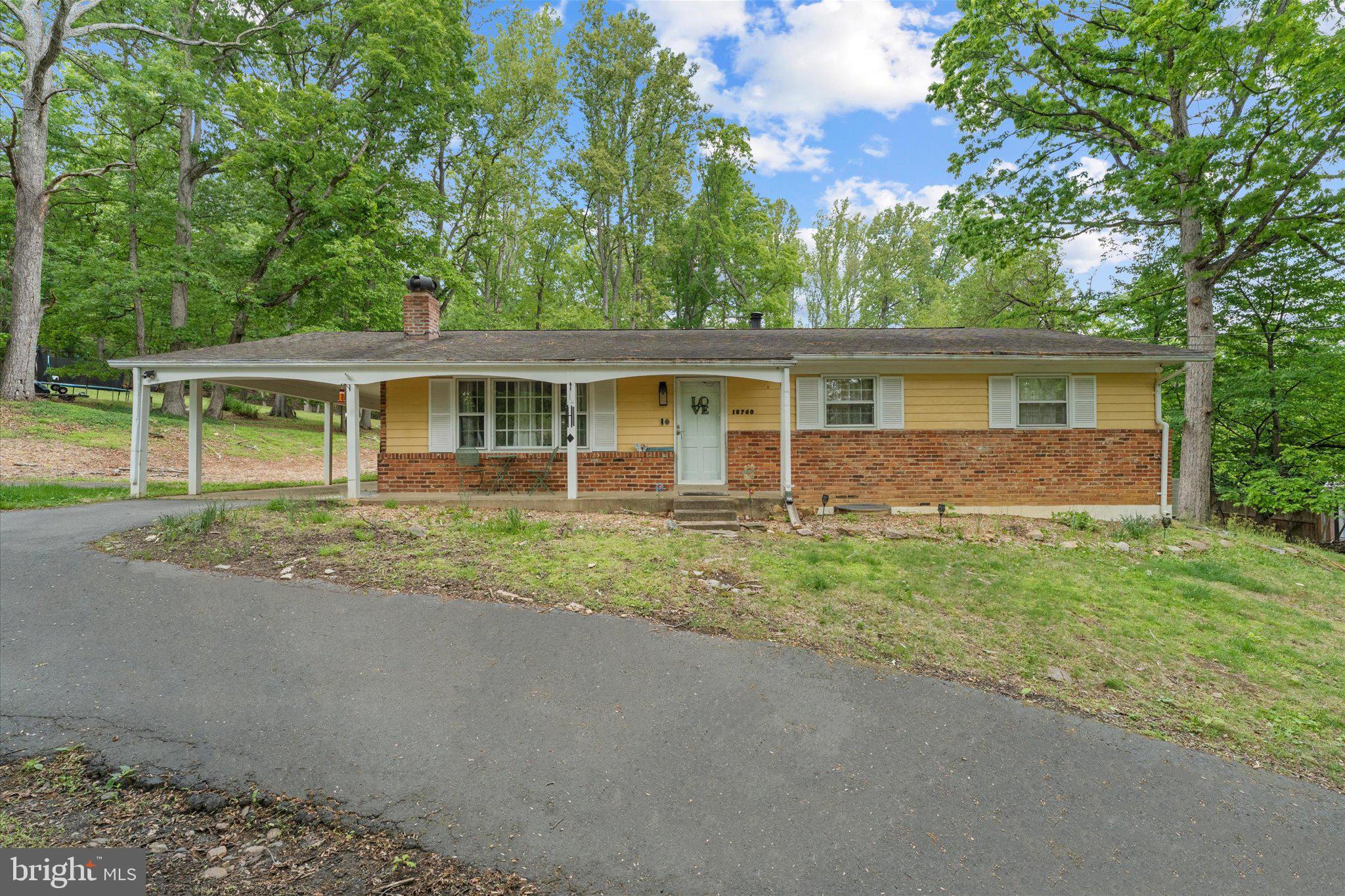 Looking to escape the rat race, look no further!  This home is situated on 1.87 acres of privacy, serenity and beautiful wildlife, on a cul-de-sac with great neighbors and a wonderful community.  Its a short distance to the clubhouse where you can find picnic tables, a firepit, playground, and a basketball court for residents only. 
This home has 2,640 sqft with 3 beds, 2 full baths and a blank slate of a basement to turn into a man-cave, she-cave or whatever your heart desires.  Newly remodeled kitchen that walks out to a private deck where you can grill out and enjoy watching nature.  If you are looking for a true sanctuary of a home, then you must come see this one, you won’t be disappointed."