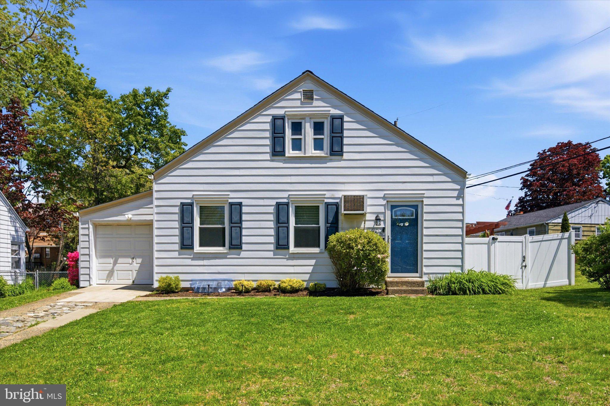 Welcome to 702 Hood Rd! This 3 bed, 1.5 bath home is move in ready! Located in the Ridley School district and close to local parks, this is a beautiful location! The first floor features a living room with beautiful built ins and new luxury vinyl planking (2022) leading into a galley kitchen with a built-in oven and stove top. From the kitchen you enter the bright and airy dining room with an additional breakfast bar. The first floor also offers 2 spacious bedrooms with new brand-new carpets and a full bathroom that was completely renovated in 2023. 

On the second floor we have the primary suite! The primary bedroom is large and bright. Between the bedroom and the bathroom there is an additional space that could be used as a closet, reading nook, or any way you see fit! The half bath was renovated in 2024. 

In the unfinished basement you will find the washer and dryer hookups, as well as hookups for a toilet and sink! The basement was waterproofed in 2020. 

Outside you will find a large yard with beautiful landscaping and mature plants. This backyard oasis had new fencing installed in 2025, giving extra privacy to this special space! The outdoor patio is perfect for hosting or just relaxing after a long day. The shed was installed in 2025 and gives you extra storage for all of your lawncare tools. The one car attached garage is well maintained and can be used for storage or for a car. 

The work was done for you and the house is ready to be yours! Come see it today, as this will not last long!