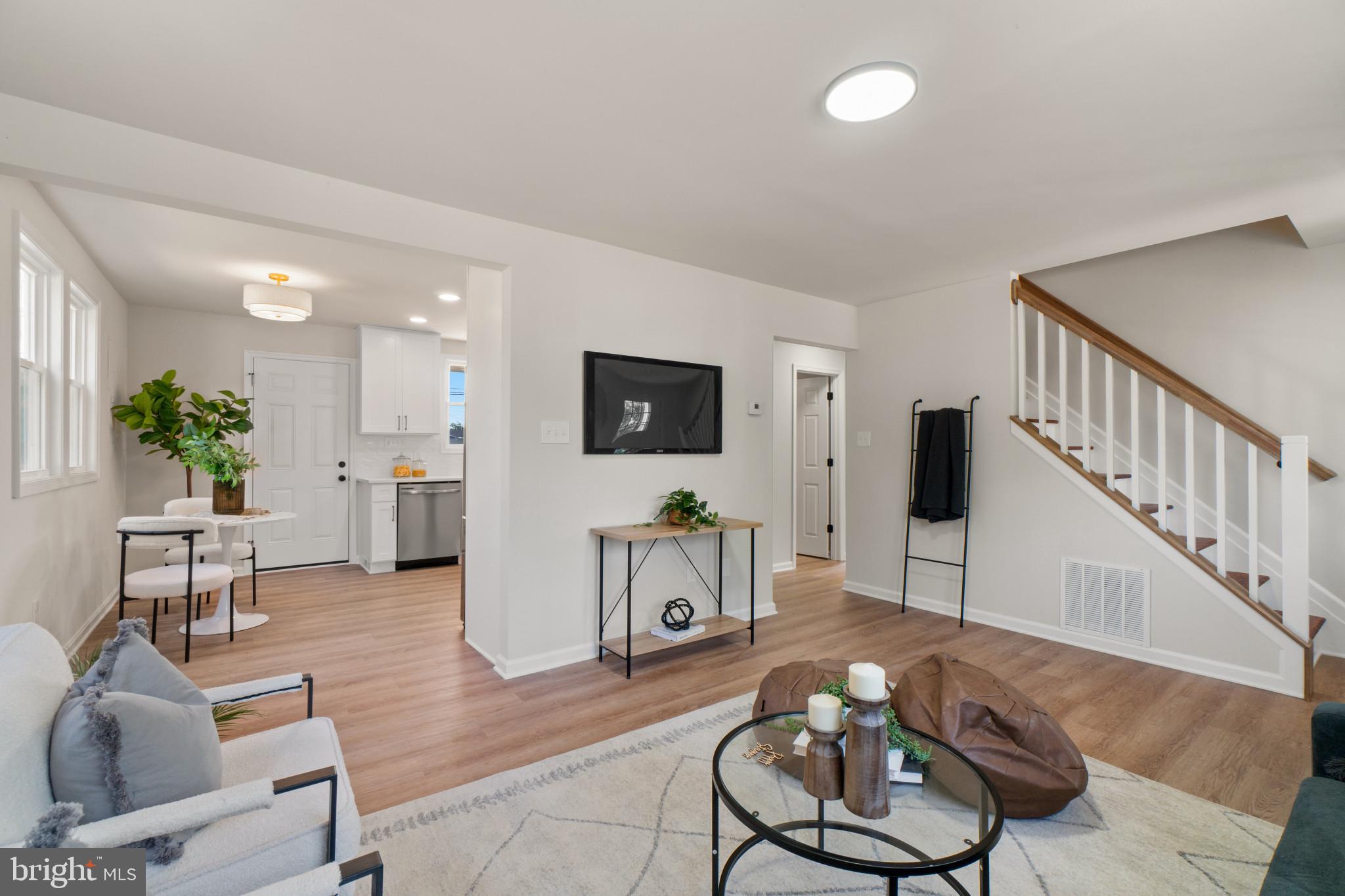Welcome to your dream home! This beautifully renovated Cape Cod-style house boasts 3 spacious bedrooms and 2 full bathrooms, offering a perfect blend of classic charm and contemporary design.

Features:

Stylish Interior: The home features Luxury Vinyl Plank (LVP) flooring throughout, providing durability and a sleek, modern look.
Gourmet Kitchen: The bright, white kitchen is a chef’s delight, complete with quartz countertops and high-end stainless steel appliances.
Generous Space: Enjoy a spacious layout with 2 bedrooms and 1 full bath on the entry level, and a private primary suite with an additional full bath on the second floor.
Natural Light: Large windows throughout the home fill each room with an abundance of natural light, creating a warm and inviting atmosphere.
Outdoor Oasis: The expansive backyard is perfect for entertaining, gardening, or simply relaxing.
This home is move-in ready and waiting for you to create lasting memories. Don't miss out on this incredible opportunity to own a piece of modern comfort wrapped in timeless Cape Cod charm. Schedule your tour today!