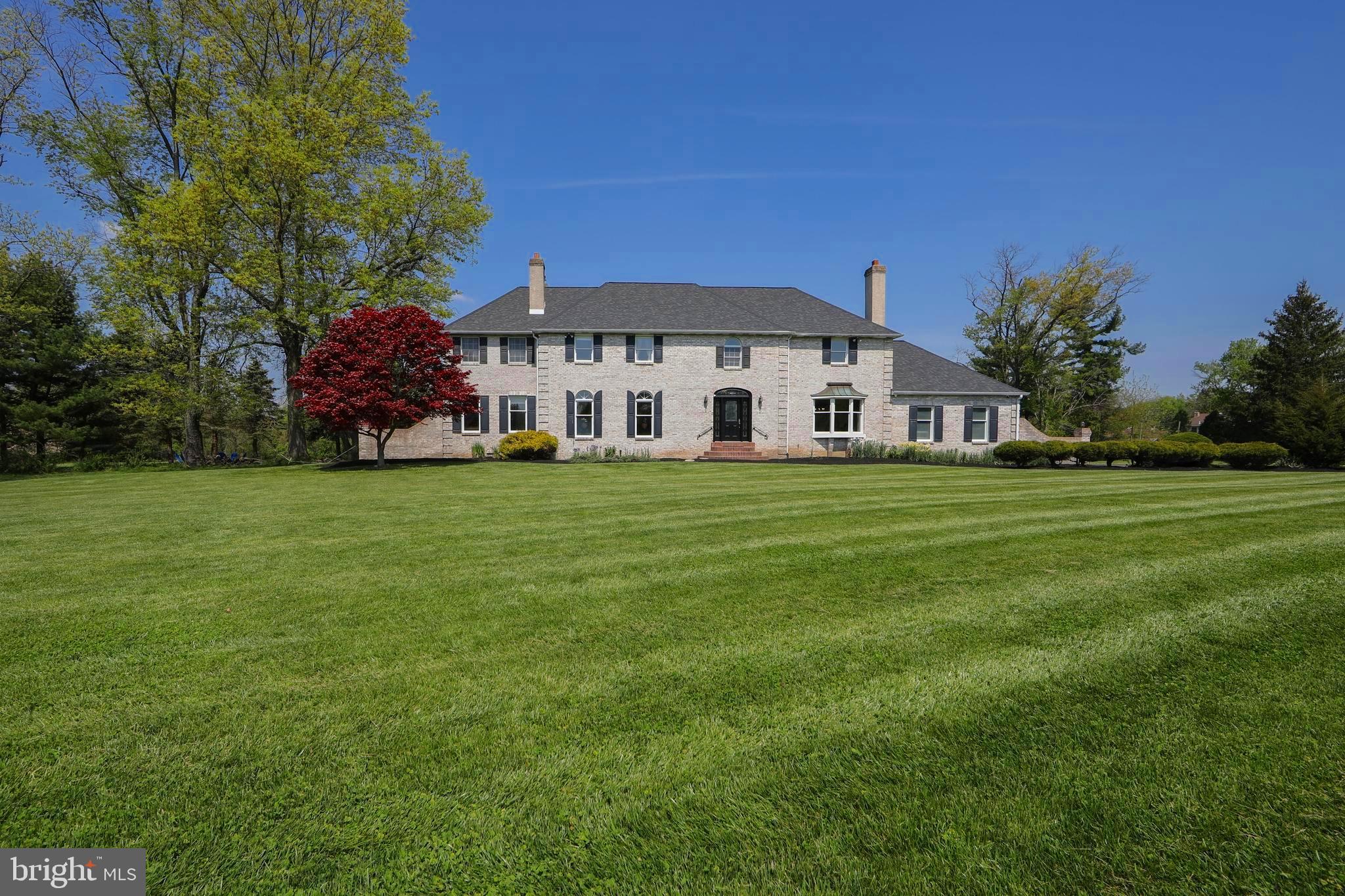 "One of only eight homes located on the eighty seven acres that forms the Two Ponds community, accessed by a private gated road that has no through traffic". A Unique and Elegant design is what you will see  throughout this home. The open foyer and curved stairway gleam with all the natural sunlight. The living room with a fireplace has a cozy design that was inspired by their children's love of reading. This room just gives you the feeling of serenity. The office is accessed from the living room and is spacious and private. The traditional separate dining room has plenty of space for large family gatherings or intimate dinners. The kitchen with stainless steel appliances ,granite countertops and an oversized island is stunning. Plenty of space for the kitchen table and chairs . The sink with water dispenser  is an upgrade you will appreciate. Coffee and tea lovers there is also a room just for you surrounded by natural light and sliding doors for you to sit and relax. The family room has a fireplace and opens to the kitchen area.  It is spacious and is the perfect room for entertaining. Did you ever dream of having your own personal pub and game room? Look no further than behind the custom glass door with secured entry. This area is absolutely stunning. Refrigeration, custom concrete bar that lights up . Sliding doors to the deck, tv and a mini split system makes this room 100% unique. Lets add that the fully finished basement has your own beer brewing room with all the equipment, special flooring and walls for a sanitary workspace. Additional living space with T.V. area is the perfect spot to sit and relax. Large storage area with utilities makes this space complete. The upstairs boast 4/5 bedrooms. The one bedroom was converted to a laundry room for the added  convenience of location. The master bedroom has a walk-in closet, private shower and an oversized tub. Two separate sink areas make this bathroom extra spacious. The master bedroom also has a hidden area with a fireplace behind the bookcases.  Powered from outside and inside and waiting for the next homeowners personal touch to make it their unique space. Two more spacious bedrooms with plenty of closet space and the full hall bath are also on this level. The fourth bedroom has an abundant amount of space. This could be considered a 2nd master without the "en-suite bath". Backyard Oasis is an understatement. Oversized deck that leads to your custom heated Carlton Pool with hot tub. This actual pool is on Carlton Pools website. It was filmed from start to finish for the companies advertising. Fully fenced pool area with brand new kite style cabana shades. Kennel area for your favorite friend to have his or her own piece of outdoor space with a dog door to come inside. Over 10 acres of ground. May be able to be subdivided. Buyer will have to look into this option. Three car attached garage. Plus a separate oversized garage that fits up to 8 cars (1,600sq ft) The driveway can fit 10 plus cars. This home offers you the seclusion of a gated community, the privacy of over 10 acres, unique areas inside the home and your own private oasis with an  in-ground pool. You have to see this home in person to truly see all that this home has to offer for the soon to be buyer.