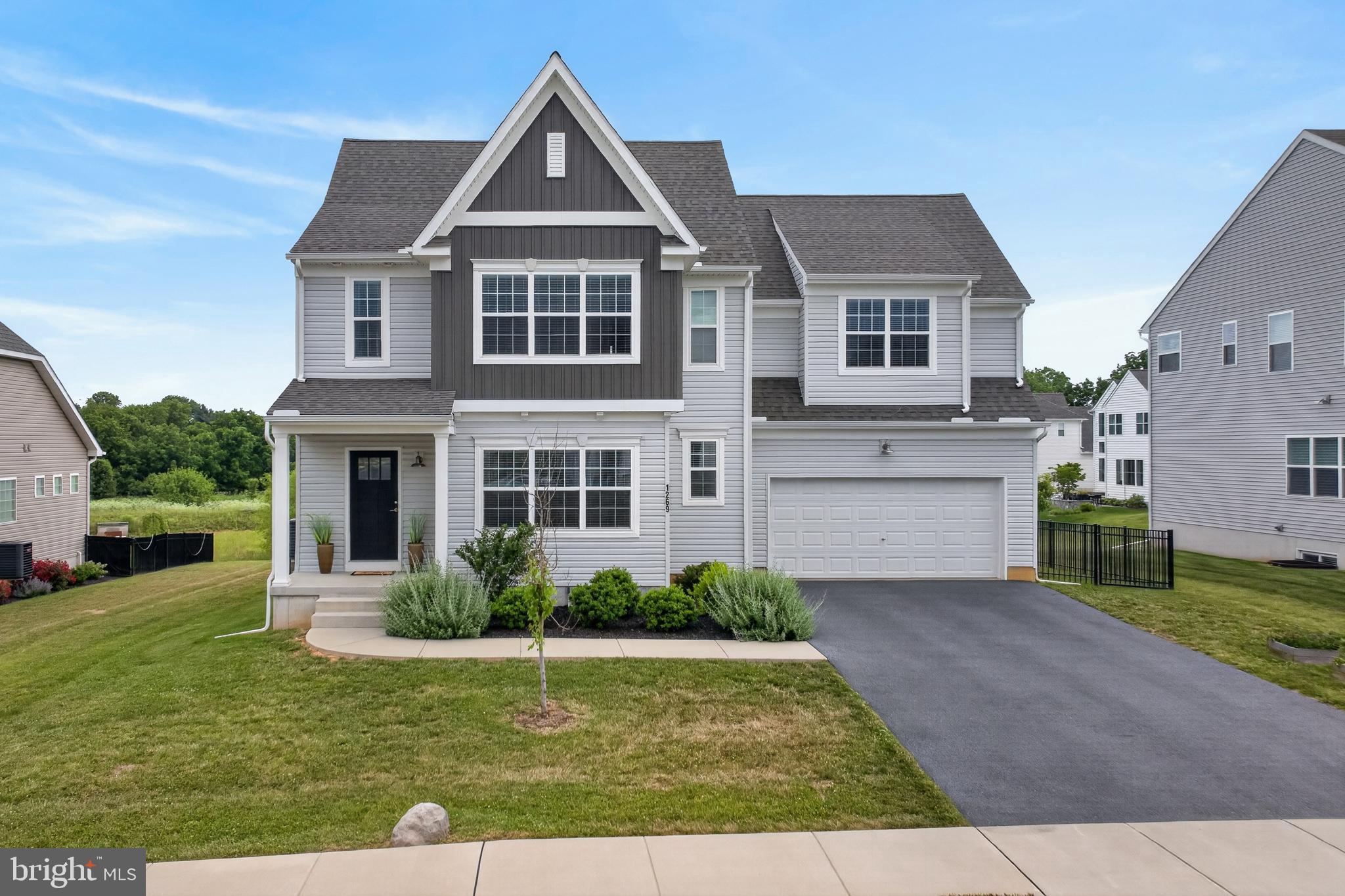 Do not build and have to wait - This Ready Now masterpiece is ideally situated on a Premium lot within Somerford at Stoner Farm in Manheim Township, a 56-acre community bordering Stoner Park. This exceptional location is just moments from Lancaster City’s vibrant dining, shopping and cultural scene plus the Lancaster train station is only 2.5 miles away.

This meticulously maintained, like-new home offers luxury finishes, premium upgrades such as composite deck and finished basement with immediate occupancy—without the wait and uncertainty of construction timelines.

Only a few years young, this impressive home features light-filled, spacious rooms with an open floorplan plus a finished basement, composite deck and backyard fencing. This gorgeous home has 5 bedrooms and 3.5 bathrooms.  The first floor features a quiet office and an open kitchen, dining,  living room combination with gas fireplace and view of open space behind the backyard. The eat-in kitchen boasts a large center island with plenty of seating and a butler's pantry.  Adjacent to the kitchen with dining area is a deck that leads to the fenced backyard, providing private outdoor space overlooking open space that cannot be developed (no future neighbors). 

The primary bedroom is luxurious with two spacious walk-in closets, soaking spa tub and abundant counterspace with two sink vanities. The second floor also has two bedrooms with a Jack and Jill bathroom with separate sinks and vanities, as well as a 4th bedroom and its own ensuite bathroom.   A well-appointed laundry room adds practicality to the upper level's refined living spaces. The 5th bedroom can be found in the finished lower level with a large recreation/family room and plumbing for a future bathroom, if desired.  

An oversized two-car garage provides generous room for vehicles plus storage for recreational equipment, while outdoors, two raised garden beds offer a charming opportunity to enjoy homegrown herbs, vegetables and seasonal blooms plus the fenced backyard overlooking open green space.

Skip the wait for new construction—see it, tour it and secure this like-new home before it’s too late.
