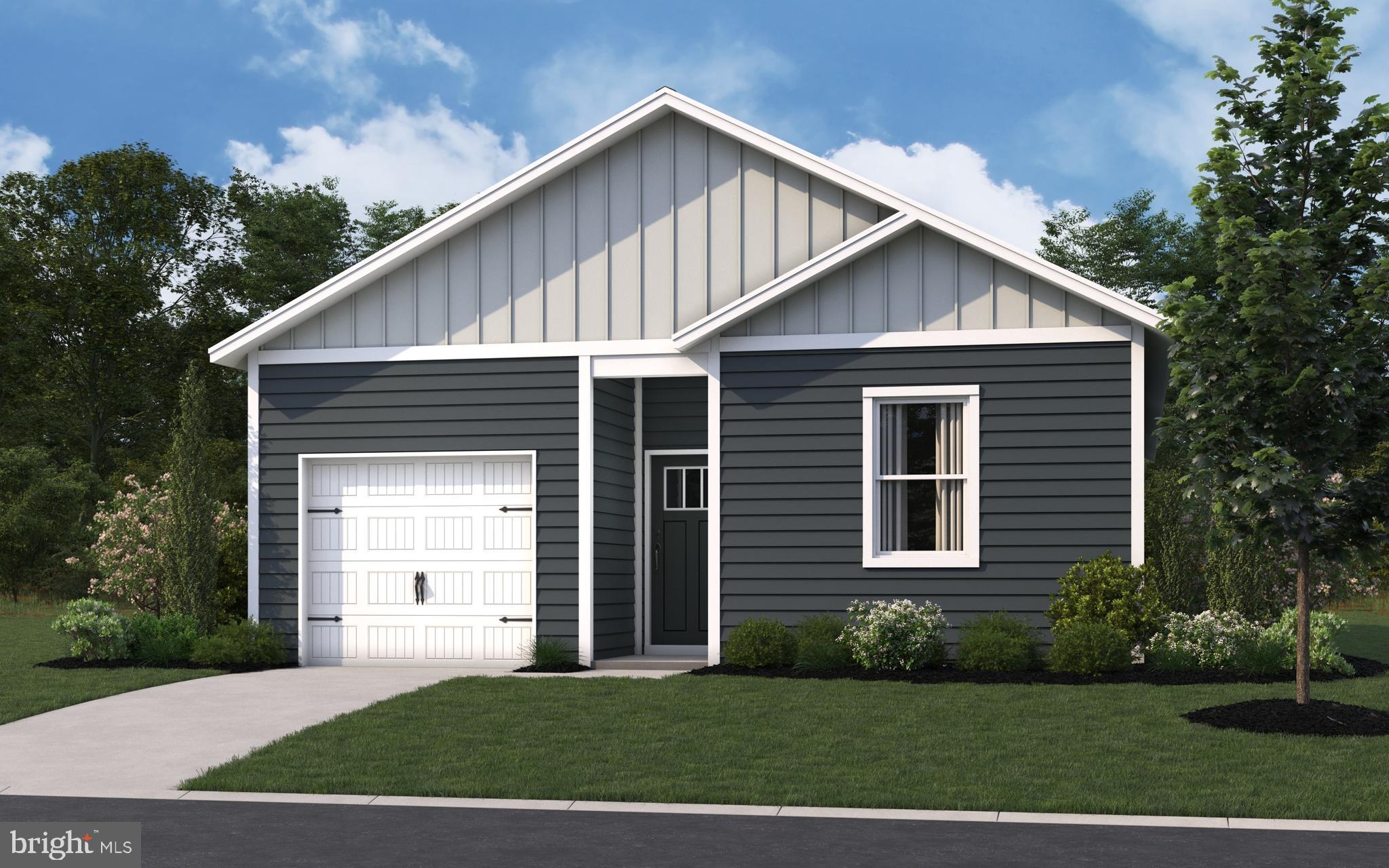 Come discover 121 Hobbs Street, a new home soon to be under construction in the quaint Kinnamon Meadows community of Greensboro, MD. The Helena is an inviting 1,460 square foot cottage-style ranch home that offers four bedrooms, two bathrooms, and a one-car garage. The long, welcoming foyer of this home allows for the three guest bedrooms and guest bathroom to be separate from the living areas of the home.

The oversized great room with an abundance of natural light is open to the kitchen making an ideal space to entertain or spend time together with loved ones. The main bedroom is privately tucked away from the great room and features a walk-in closet and a private, full bathroom.

The functional kitchen offers plenty of cabinet space, stainless steel appliances, a sizeable island with room for seating and a pantry closet. The home’s fourth bedroom is situated away from the other bedrooms providing the opportunity for a home office, hobby room or playroom. The laundry room is nestled off the kitchen.

The included, white blinds and an innovative Smart Home® package will give you complete peace of mind living in your new home.

Pictures, artist renderings, photographs, colors, features, and sizes are for illustration purposes only and will vary from the homes as built. Image representative of plan only and may vary as built. Images are of model home and include custom design features that may not be available in other homes. Furnishings and decorative items not included with home purchase.