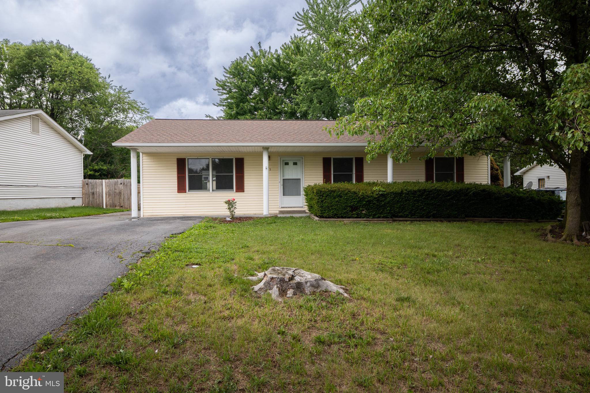 Charming ranch style home in Stephens City wonderful for commuters who need easy access to Rt 37, I81, Rt 11, and 522 South.  This freshly painted 3 bedroom 2 full baths features a full length covered front porch,  outbuilding in rear yard w/ electric, and paved driveway. Added bonus with the crawl space being professionally water proofed and encapsulated with warranty transferring to the new buyer.  A must see!
