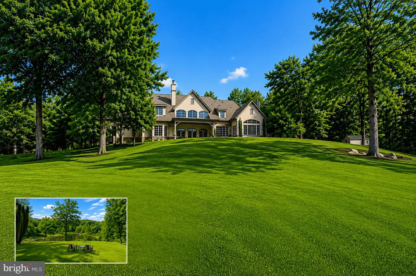 Almost 115 Acres in The Plains, Virginia

A rare opportunity to own nearly 115 acres in the heart of Virginia Hunt Country. Surrounded by thousands of acres of protected land, scenic riding and hiking trails, and the majestic Bull Run Mountains, this extraordinary estate offers unmatched privacy, breathtaking natural beauty, and a lifestyle rarely found in today's market—all while remaining just minutes from The Plains, shopping, dining, and I-66.

Set amid rolling pastures and picturesque countryside, the custom-built residence offers nearly 7,000 square feet across three finished levels. Designed for both gracious entertaining and comfortable everyday living, the home features 6 bedrooms, 6.5 baths, soaring 10-foot ceilings, wide-plank cherry flooring, custom built-ins, geothermal HVAC, two gas fireplaces, and two fully equipped kitchens.

The main level is thoughtfully designed with a luxurious primary suite featuring a spa-like bath and wet bar, as well as a second bedroom with an en-suite bath, ideal for guests or multigenerational living. At the center of the home, the gourmet kitchen opens seamlessly to the breakfast area and family room, creating inviting gathering spaces filled with natural light. A dramatic double staircase adds architectural elegance, while the upper level offers five additional bedrooms and three full baths.

Beyond the residence, the property unfolds into a spectacular private retreat. Expansive open fields, a stocked pond, private pool, run-in shed, charming log cabin, and partially restored stone cottage create endless opportunities for equestrian pursuits, recreation, farming, hunting, family gatherings, or simply enjoying the tranquility of country living. Whether envisioned as a private estate, family compound, weekend retreat, or working farm, the possibilities are truly exceptional.

Recent improvements enhance both convenience and value, including an upgraded paved approach road and shared access lane, a custom gated entrance with stone pillars, replacement of all living room windows, the addition of a second kitchen with high-end stainless-steel appliances, and a 4G LTE signal booster for reliable connectivity.

Properties of this scale, privacy, and quality rarely become available in The Plains. Combining nearly 115 acres, a beautifully appointed residence, and an unrivaled Virginia Hunt Country setting, this is a truly exceptional offering in one of Northern Virginia's most coveted countryside locations.