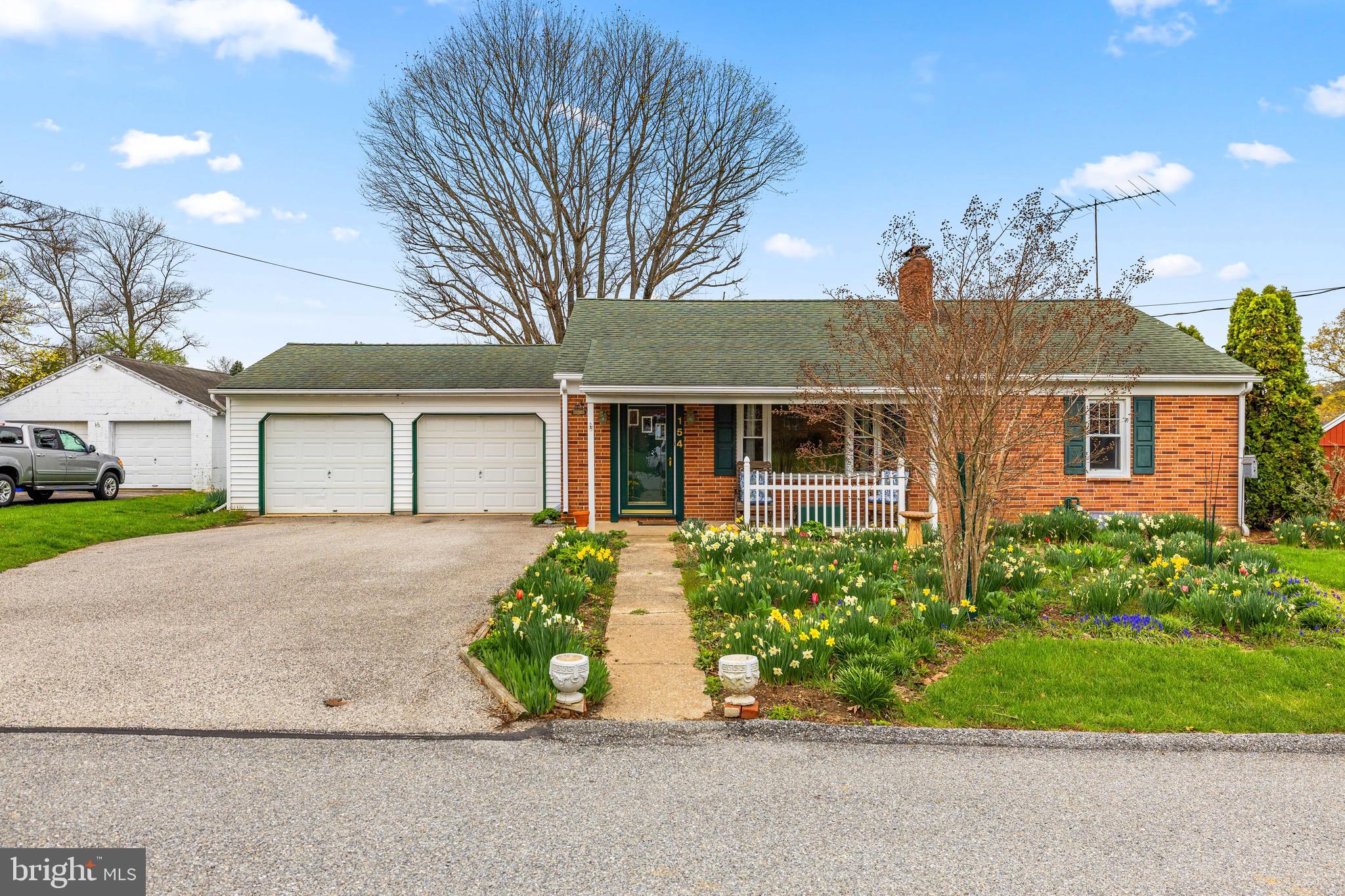 !MULTIPLE OFFERS RECEIVED! Open House 4/19 12p-2p. Welcome home to 154 Bond St. in the heart of New Freedom. This rancher boasts hardwoods throughout most of the home. Beautiful stone wood burning fireplace greets you in the living room. Owners suite has an owners bath with soaking tub and stand up shower. Spacious addition off the rear as well as a large 2 car garage, and large lot. This isn't one to miss!