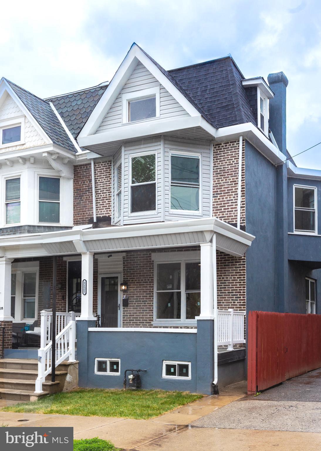 Welcome to 1121 Markley St! A stunning fully renovated home where modern luxury meets timeless character in the heart of Norristown. From the moment you arrive, the striking curb appeal, fresh exterior updates, and inviting front porch set the tone for what’s inside. 🏡

Step into a bright, open-concept layout featuring wide-plank flooring, recessed lighting, and an abundance of natural light throughout. The spacious living and dining areas flow seamlessly into a beautifully designed chef’s kitchen complete with sleek custom cabinetry, stainless steel appliances, elegant countertops, and designer backsplash finishes — perfect for entertaining or everyday living.

The upper levels offer generously sized bedrooms and a finished attic that functions perfectly as a 4th bedroom, private guest suite, home office, or bonus flex space. Every detail has been thoughtfully updated, blending comfort, style, and functionality throughout the home.

Whether you’re a first-time buyer looking for a move-in ready dream home or an investor seeking a turnkey opportunity, this property delivers exceptional value. Conveniently located near shopping, restaurants, parks, public transportation, and major commuter routes for easy access to everything the area has to offer.

✨ Fully Renovated

✨ Finished Attic /  4th Bedroom

✨ Modern Kitchen & Finishes

✨ Open Layout

✨ Move-In Ready

Schedule your private showing today — this one won’t last long! 🔥