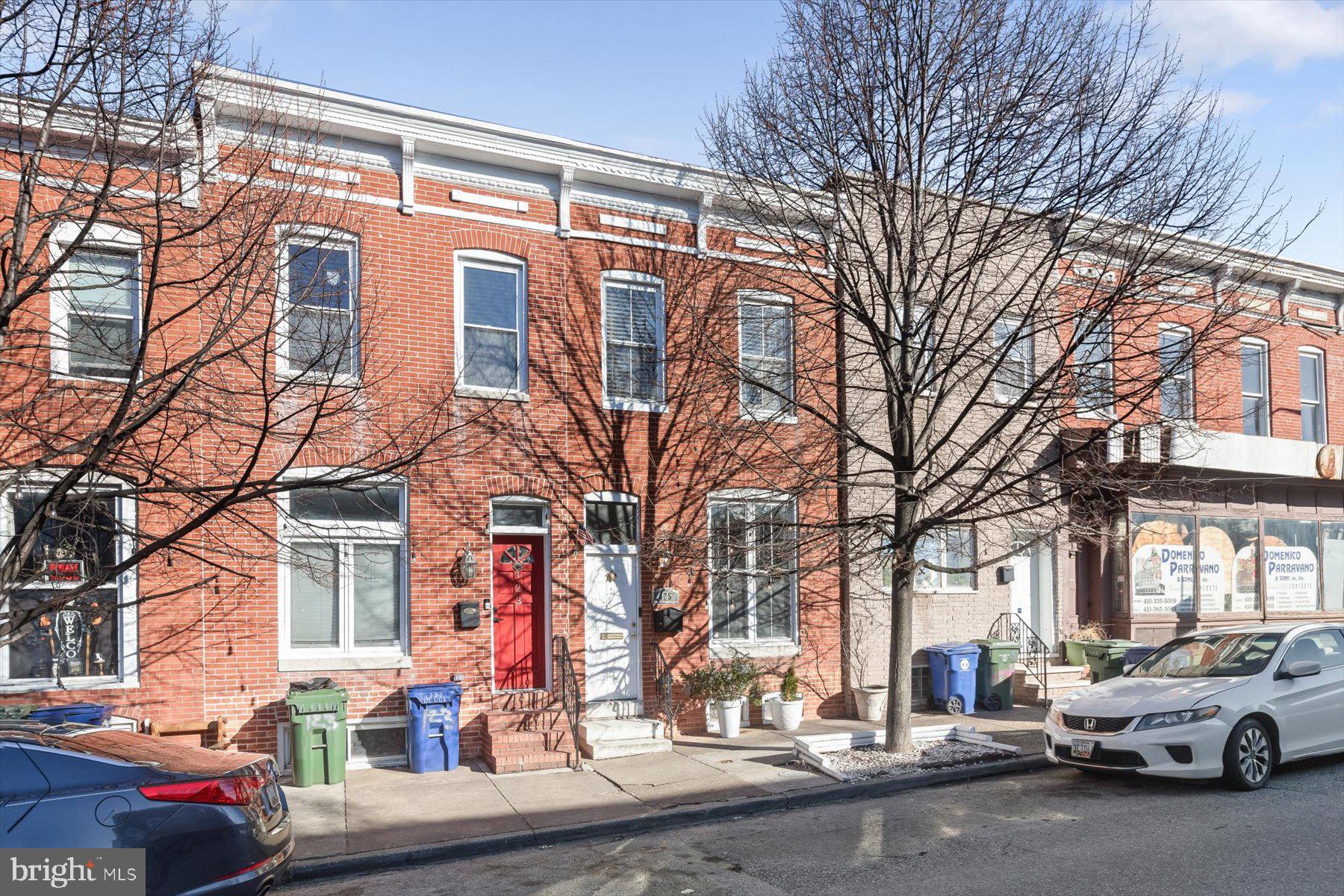 BUYER COULDN'T PERFORM. BACK ON THE MARKET. PENDING RELEASE. SELLER NEEDS IT SOLD!!
Welcome home to 125 S Conkling St! This charming Baltimore row home has been lovingly maintained and updated, and showcases its classic elegance with modern amenities. Upon entry, you are welcomed into the bright and vibrant living room, lit up by the large picture window. The classic exposed brick wall throughout the living space is the perfect Baltimore touch! Twin pillars and an archway lead you from the living room to the spacious dining room, which currently comfortably serves as both a dining and work from home space. The modern kitchen offers all of the amenities needed for the home chef and entertainer - granite countertops, kitchen island with additional storage, stainless steel appliances, gas range, full sized pantry and so much more! The kitchen is bright and airy, illuminated by several windows. Out the kitchen door, you are transported into a serene oasis - you’ll forget you’re in the city when enjoying days and evenings in the protected, luscious backyard sanctuary, filled with tall trees and stunning flowering plants. The upper level of this home offers two modern, generous sized bedrooms and two full updated, timeless bathrooms. The lower level of the home is dry and spacious, allowing for a myriad of uses. From storage, a spare room, workout space, crafting/work space, etc - the options are endless! Centrally located in the vibrant Highlandtown Art District, enjoy the cultural richness of the area and the delicious bites, like Oven Bird, Sally O's, Mobtown Brewery, First Fridays, Y-Art, and the Highlandtown Gallery.  Plus, the proximity to Patterson Park, Canton Crossing, and major commuter routes like I-895 and I-95 makes this location as commuter friendly and convenient! Come tour this special home today and fall in love!