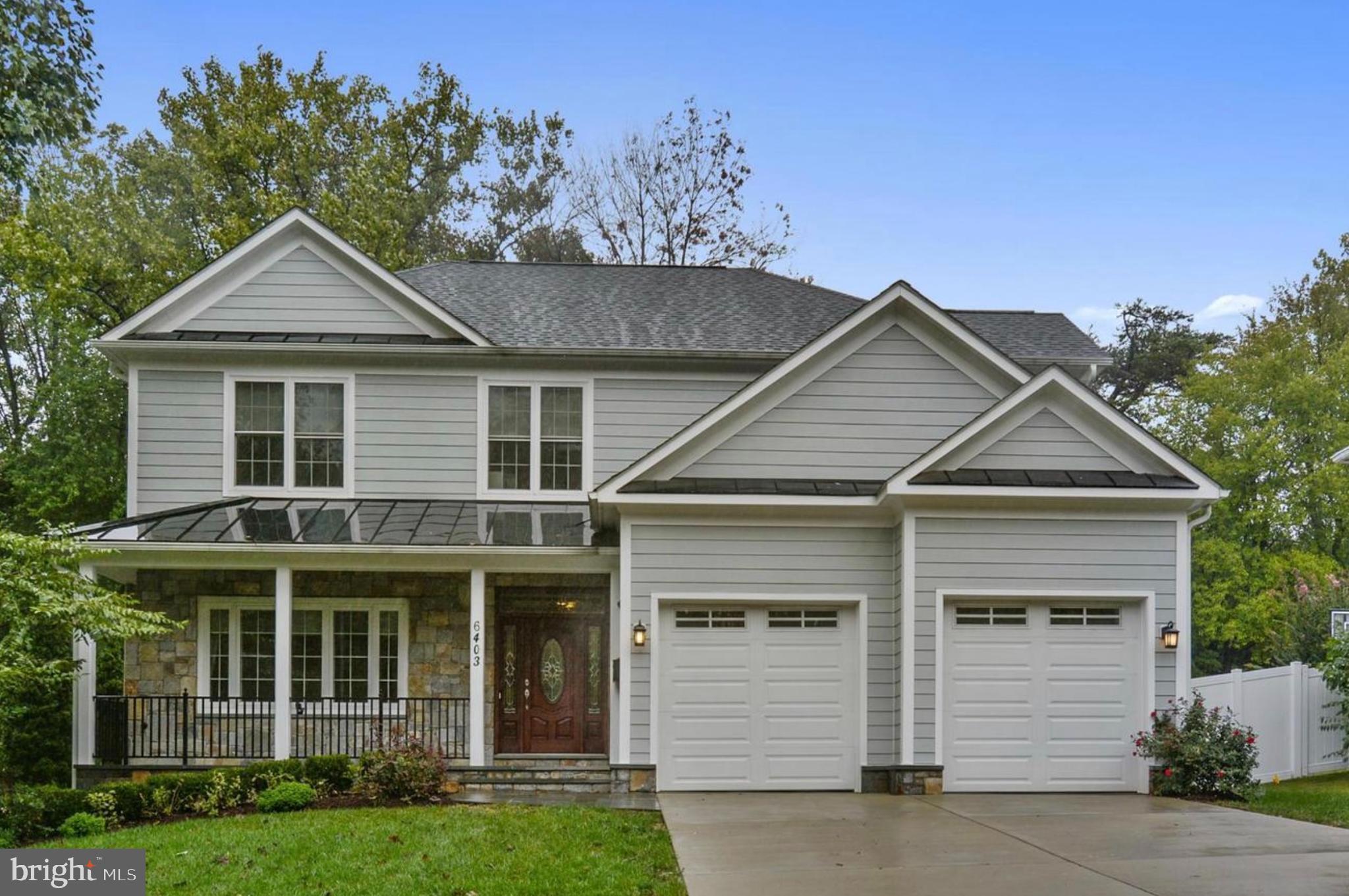 BEST OF BETHESDA -- More Pictures Coming Soon - This is a 6 bed 5.5 Baths custom built home First Time to Market - Lots of Details and features - Stroll out the the inviting front porch and relax with your morning coffee, Enjoy the expansive 10 foot ceilings and open spaces on the main level including a large separate dining room, living room, home office and large Family Room off the Kitchen, step outside to the rear deck to Grill & Chill, and enjoy the safety of a fenced in back yard, Upper level has 5 bedrooms and 4 Full Baths all Ensuite - Lower Level is a walk up to rear yard and has a large Rec Room area and Wet Bar, loads of Storage too!!  More Details coming --
