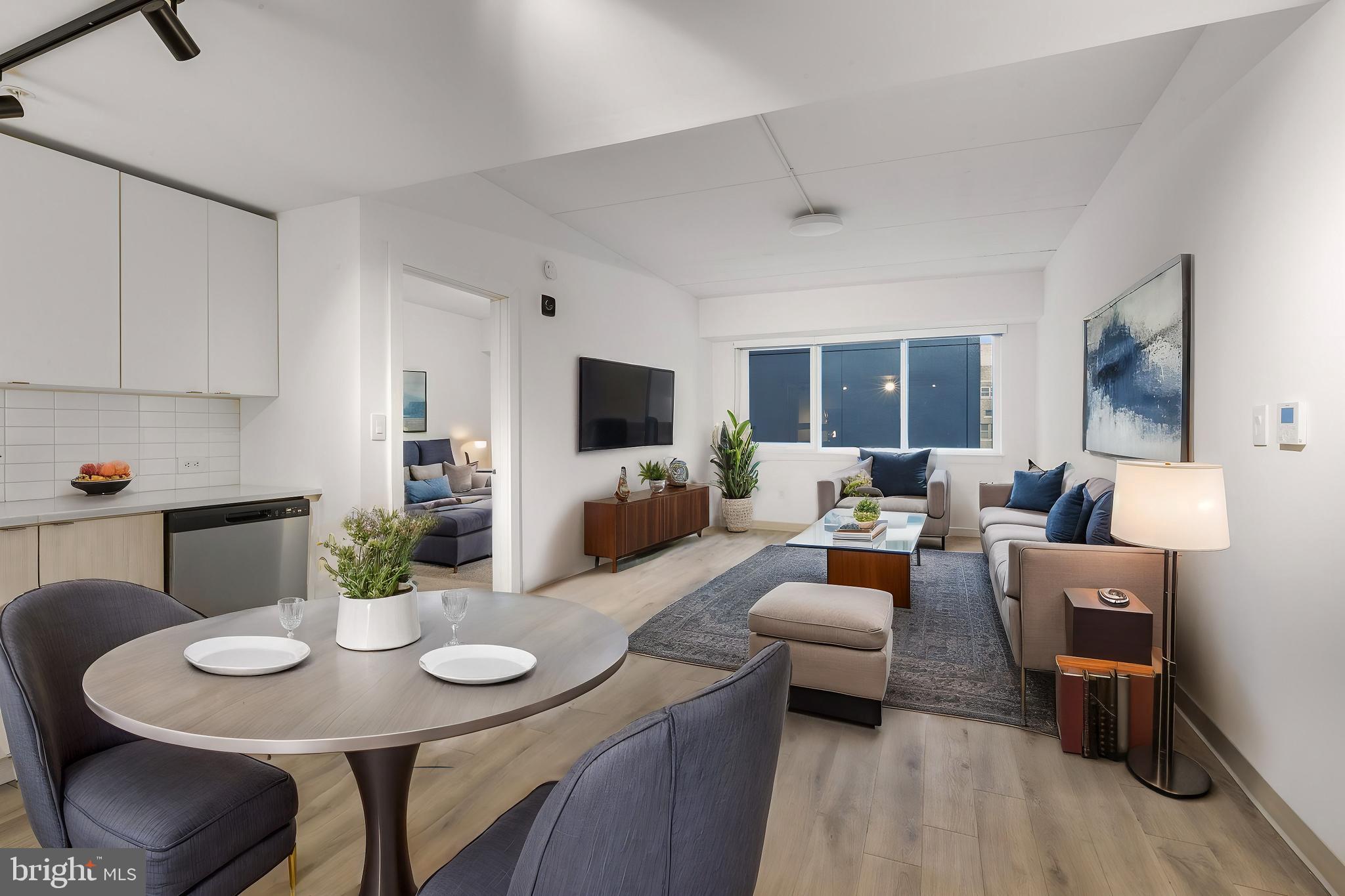 Available NOW | Gross Rent $2,800- 2 months free on a 14 month lease- NER $2,400. Tenant to receive a credit upon move-in to use how they choose during the lease term. Listed rent reflects leasing special. Leasing specials are for new residents only. Only 1st month and security deposit due prior to move in! *For any applications that are received within 24 hours of a scheduled showing tenant to receive $500 Visa gift card after move in!*

Building Features & Amenities: Elevator, Fitness Center, Garage Parking, Community WiFi, Storage Cages, Bike Storage, Secure Package Area, Co-Working Areas, Stylish TV Lounge, Rooftop Lounge with Green Space, Secure Key Fob Entry, Video Security System.

Welcome to Mily on Green, an upscale residence offering sophisticated living in the heart of the city. Our innovative two- and three-bedroom apartments are designed with modern living in mind, featuring spacious layouts, central air, high-end appliances, and in-unit washer/dryers. Each floor has a storage cage room included in the amenities fee. Unit #206 is a 2 bedroom, 2 bathroom + Den apartment on the second floor.  Every apartment features sleek kitchens with ENERGY STAR stainless steel appliances and open floor plans that create a bright, airy atmosphere. Luxurious bathrooms boast modern fixtures, while spacious bedrooms are flooded with natural light and offer generous closet space. Located in the vibrant Spring Garden neighborhood, you'll have easy access to shopping at Giant, Aldi, Target, and Whole Foods. Local favorites include Retro Fitness, Green Room, Lorraine, The Fairmount Tavern, Bar Hygge, and tons more! Enjoy a short commute throughout the city and beyond. Call today to experience modern, sustainable living at Mily on Green! Please note: photos may be from a different unit; exact layouts & finishes may vary.

Lease Terms:

Generally, 1st month, 12th month, and 1 month security deposit due at, or prior to, lease signing. Other terms may be required by Landlord. $55 application fee per applicant. Pets are conditional on owner's approval and may require an additional fee and monthly pet rent, if accepted. (Generally, $250 one time pet fee plus $25/month/pet rent). Tenants responsible for: electricity, water, gas, cable, and a $75/month amenities fee. Off-street garage parking is available for an additional $300/month. Landlord Requirements: Applicants to make 3x the monthly rent in verifiable net income, credit history to be considered (i.e. no active collections), no evictions within the past 4 years, and must have a verifiable rental history with on-time rental payments. Exceptions to this criteria may exist under the law and will be considered.