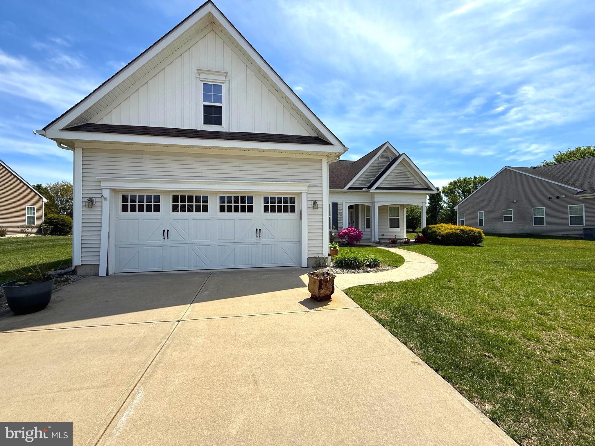 453 Aston Villa Dr., Felton, DE 19943 – More Than New Construction, Available Now
Discover a hidden gem in the heart of the desirable 55+ community of Roesville Estates—453 Aston Villa Dr., Felton, DE 19943. With over 1,800 square feet of living space and priced well below market value, this is more than just a home; it's an opportunity that rarely comes along. From the moment you arrive, you'll notice what makes this neighborhood so special: oversized lots, impeccably kept lawns, and friendly neighbors who still wave hello. Pride of ownership is evident on every street, and here, you'll find a home that lives up to that standard. And with HOA fees of only $140 per month, you get all the benefits of a well-maintained 55+ community without breaking your budget.
Why wait months for new construction when you can have so much more right now? This home is packed with upgrades and amenities that builders simply don't include as standard—or even as options. Step inside to an open floor plan flooded with natural light, featuring a spacious living room with a gas fireplace perfect for cozy evenings. The kitchen is a true highlight, offering granite countertops, a large island with additional seating, gas cooking, a deep island sink, and a generous eat-in area that leads directly to an enclosed porch—ideal for morning coffee or quiet afternoons.
Additional upgrades include a Rinnai instant hot water system for endless hot water on demand, a dedicated irrigation well to keep your water bill low, and a whole-home water softener system for better water quality throughout the house. The home is listed with three bedrooms, including an office that can easily serve as a third bedroom if needed. And the potential doesn't stop there: in the garage, you'll find a walk-up staircase leading to an unfinished floored area. This space is perfect for extra storage right now, or it can be easily insulated and finished to create additional living space—a home office, hobby room, or guest retreat. That's future flexibility you won't find in new construction without paying a premium.
To put this opportunity in perspective, there are no other homes that provide this many amenities for such a great price, with HOA fees of just $140 a month. Quiet and serene, yet close to shopping and professional services, 453 Aston Villa Dr. delivers the lifestyle you want at a price that feels almost unreal. But don't wait—homes priced this aggressively in this neighborhood move fast. Make your appointment today before this under-market gem is gone.