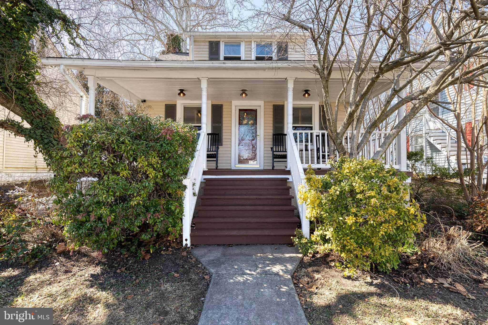 Exceptional Properties. Exceptional Clients. Welcome home to 7920 Roldrew Avenue, a charming residence nestled in the desirable neighborhood of Ruxton! This single-family home offers a blend of classic character and modern comfort. The property boasts 3 bedrooms and 2 full bathrooms, providing ample space for comfortable living. The first floor layout features a cozy entryway living room (with freshly re-finished and stained wood floors) off of the adorable front porch, a formal dining area, gourmet kitchen, and a secondary living room equipped with a brand new full bath and wet bar. Upstairs you will find 3 full bedrooms, 1 full bath, and brand new carpet. The entire home has been  recently painted, and has new interior windows!  Situated on a generous 0.27-acre lot accompanied by a new shed, hard-scaped patio, and fully fenced yard, the exterior offers potential for outdoor enhancements. The lower level is partially finished with a family room and a large laundry/storage room waiting for your finishing touches. The property is conveniently located near local amenities, schools, and parks, ensuring a balanced lifestyle between tranquility and accessibility. This home presents an excellent opportunity for those seeking a residence in a sought-after community!
