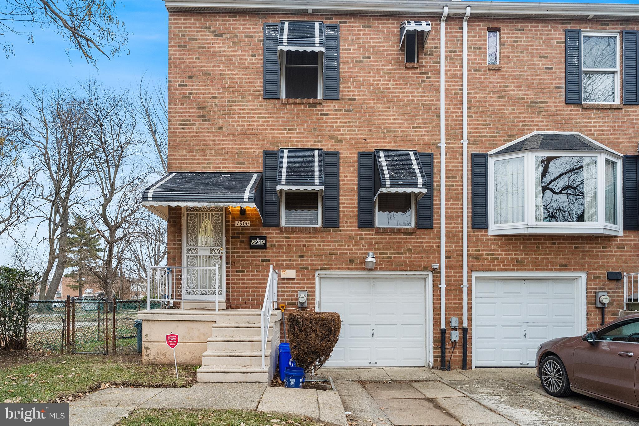 Location truly is everything, and this beautiful end-unit home in the Penrose section of Southwest Philadelphia offers the perfect blend of city convenience and a peaceful suburban feel. Situated on a quiet, tree-lined street with beautifully manicured lawns, this property is move-in ready and features extensive modern updates throughout. The home boasts a fully remodeled kitchen with sleek cabinetry and stainless appliances, a renovated full bathroom with beautiful tile work, and a newly finished walk out basement featuring a half-bath. Further enhancements to the home include energy efficient replacement windows throughout the house, updated recessed lighting, railings, and a clean, neutral paint palette.  The main level offers a bright and welcoming layout where the kitchen opens seamlessly into the dining area. From there, French doors lead you out to a large, full sized deck that is perfect for outdoor gatherings. On the second floor, the living spaces are elevated by refinished real hardwood flooring and two dedicated AC/Heating units for personalized climate control. The lower level provides a versatile finished basement area that leads directly to the backyard and includes an updated garage door. Ideally located for commuters and travelers alike, you are just a few minutes from the Philadelphia International Airport, I-95, and a few blocks from transit to Center City. This is a fantastic opportunity to own a meticulously maintained and modernized end unit in one of the area's most sought-after locations. Schedule your showing today !
