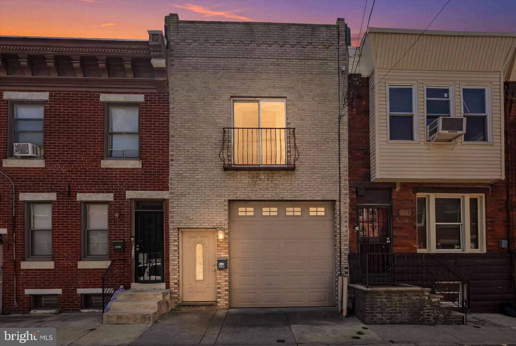 Welcome to 514 Titan Street- a beautiful and unique home located in the Dickinson Narrows neighborhood of South Philadelphia! A rare opportunity to have a garage in the city. Whether it's to park 2-3 cars or use it as an office space, home gym, craft room, workshop, etc.!! Upstairs you will find modern apartment with gorgeous hardwood floors, a Juliet balcony, granite countertops, a spacious bedroom and bathroom. There is another room that can be used as an office, den, game room, walk in closet, or anything your heart desires!
This is such a convenient part of the city to live in with Walmart, Giant, Home Depot a mile away, in walking distance from Sacks Playground and Dickinson Square Park, and many coffee shops and restaurants in the area to try.  Don't miss out on a great opportunity!
Schedule your tour!!