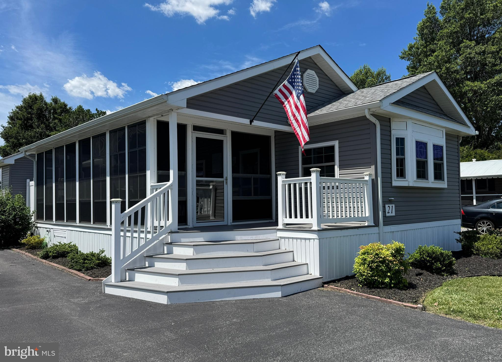 If you missed out the last time, now is your chance to own this nicely updated home! This home with a LOW monthly land rent of only $685.00 is in the desirable community of Colonial East.  With being ideally located you are approximately 5 miles to the charming historical town of Lewes, or the famous Rehoboth Beach and its boardwalk.  Imagine walking out of your front door and being within walking distance to several restaurants, a Dollar Tree, a gym, a movie theater, a Rits’s, a go-cart track, a water park, mini golf, public transportation and outlet shopping!  Many updates of this home took place with the previous owner between  2022-2024.  In 2025 the current owner updated the plumbing  underneath the home with PEX,   had a new tankless hot water heater installed, updated some lighting in the home, and had the breakers replaced with the required GFCI in electrical panel.  Additional features of this home are as follows: A beautiful large Vinyl Tech three seasons porch adding a wonderful extension to the home. A sitting area with vaulted ceiling and skylights in the owner’s bedroom, a great space for your office or a craft room.  Dual sinks in the hall bathroom. Jack-n-Jill ½ bath conveniently located between the other two bedrooms.  Cheery kitchen with white kitchen cabinets, granite countertops and plenty of storage. Home is also completely furnished.  Outside you will find a front deck for your morning coffee, a good size storage shed for all your beach gear and an outdoor shower to wash away the sand. Monthly land rent amount of $685 includes use of the swimming pool, lawn mowing, clubhouse access and street maintenance.  Interested buyers will need to apply to the community for a credit/background check for approval. Closing costs to buyer will include ½ of the 3.75% DMV Transfer Fee, a $400 closing agent cost and any utilities associate with this home will be pro-rated to the day of settlement.
