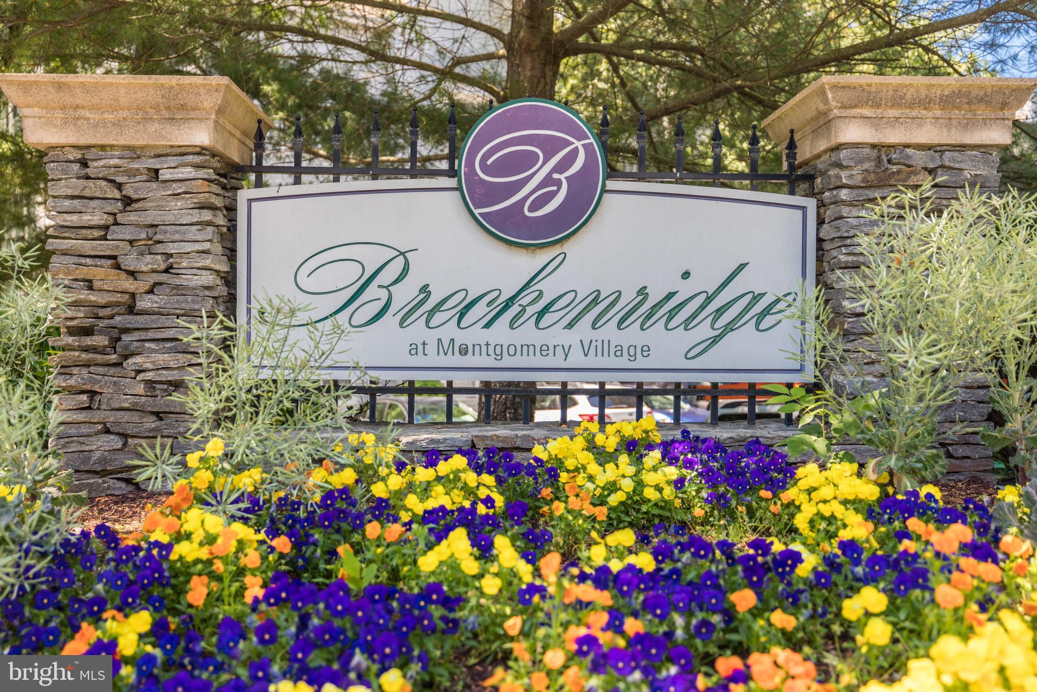 Great investment opportunity in Breckenridge condo community! One bedroom, one bath condo with washer/dryer, this freshly-painted unit features a nice balcony with extra storage and one assigned parking space.  712 square feet. Low condo fee of $448.  These units rent out very well, and there's on-site management. Presently this building's exterior is being replaced -- without a special assessment! Also  there's a community pool, exercise room, picnic area with grills, and tennis courts.  Walk to Costco and nearby Gaithersburg Library.  Building is non-warrantable, so no government-backed financing. Unit is being sold in strictly as-is condition.