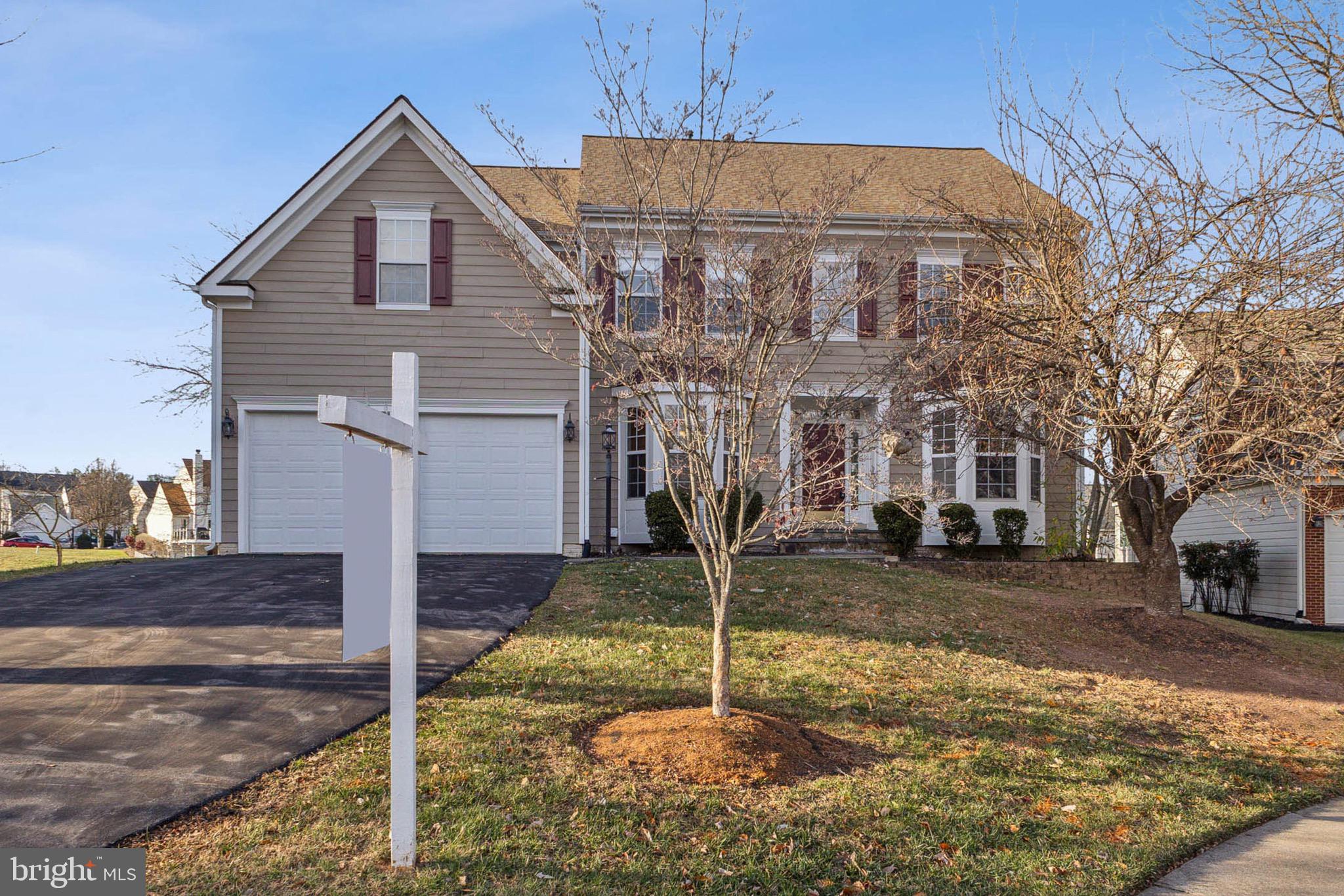Welcome to this beautifully updated one of a kind home in Potomac Station, tucked away on a quiet cul-de-sac. As you walk in, you are welcomed by a  grand two-story entry foyer that creates a stunning first impression with its open, airy design. The home is filled with abundant natural sunlight, creating a bright and inviting atmosphere throughout. The main level offers a traditional yet open layout, featuring a versatile office large enough to serve as a guest room, along with spacious living and dining areas and an oversized family room. Just off the family room, you’ll find an expansive kitchen with a center island and breakfast area, which opens to a deck—perfect for indoor-outdoor living and entertaining. Boasting 6 bedrooms and 4.5 bathrooms, this spacious residence includes 5 bedrooms on the upper level one on the lower level. 
 The fully finished basement with brand new LVP flooring is perfect for guests or extended living as it has a full bedroom,  kitchen and bath, along with an oversized rec room. 
Major updates such as Hardie siding, a newer HVAC system, and a roof all completed within the past seven years offer peace of mind and low-maintenance living. Inside, you’ll find elegant touches like hardwood floors, a motorized chandelier in the foyer, and an expanded garage that adds both function and convenience.
Additional highlights include an irrigation system and the option for gas cooking. Ideally located near shopping, dining, and major commuter routes, this home combines comfort, style, and practicality. Schedule your tour today and discover everything this exceptional property has to offer!