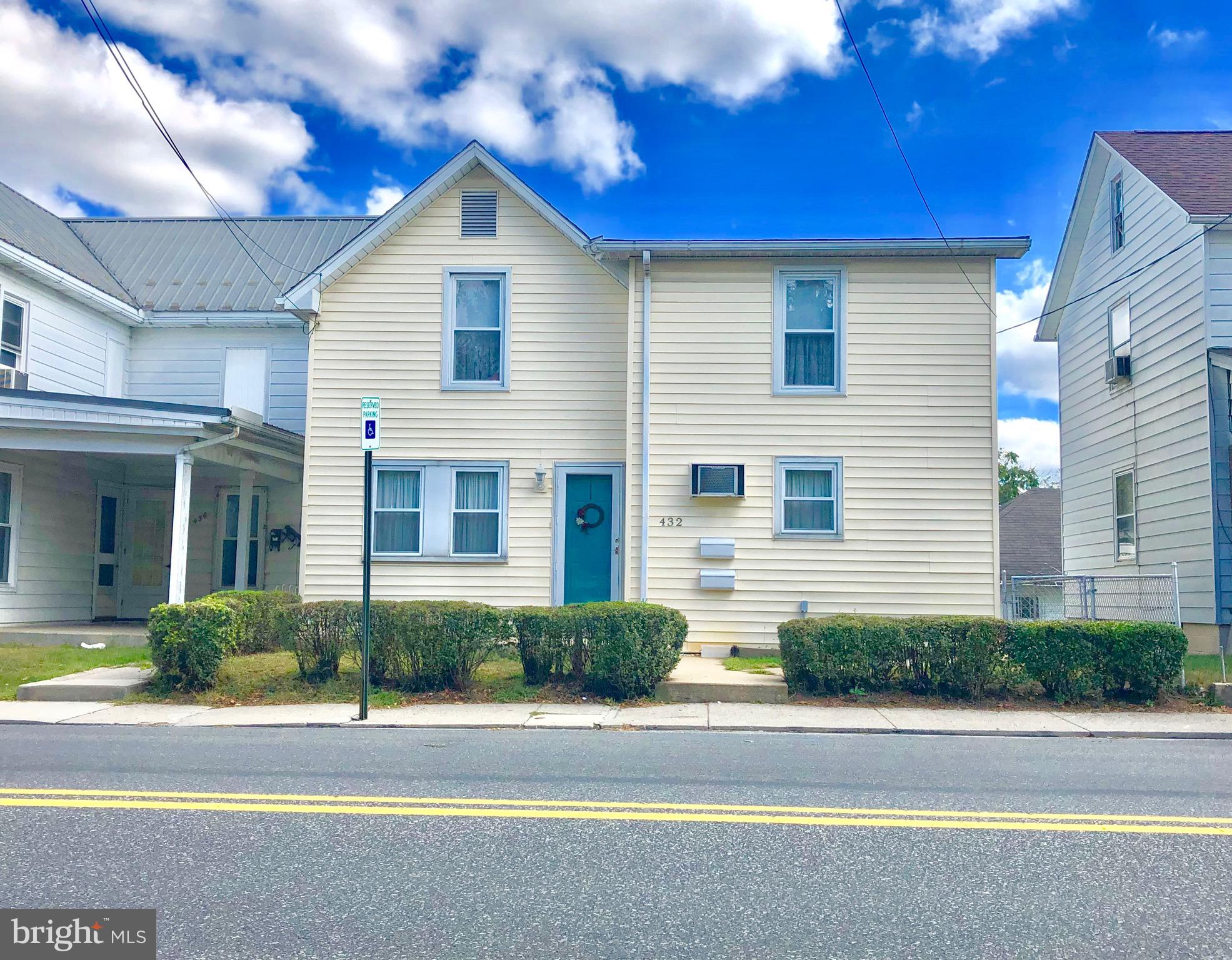 Well maintained and clean property! This is a two unit property but can easily be converted back to a single family by removing one wall. Big ticket items have recently been updated (newer roof, newer windows, new Bilco cellar door). Natural gas heat, low borough utilities and ample off-street parking with two car garage with automatic garage door openers. Private and fully fenced back yard. Great option for first time home buyers, individuals looking to live in one unit and have some rental income by renting out the other unit or investors (add this to your RE portfolio)!