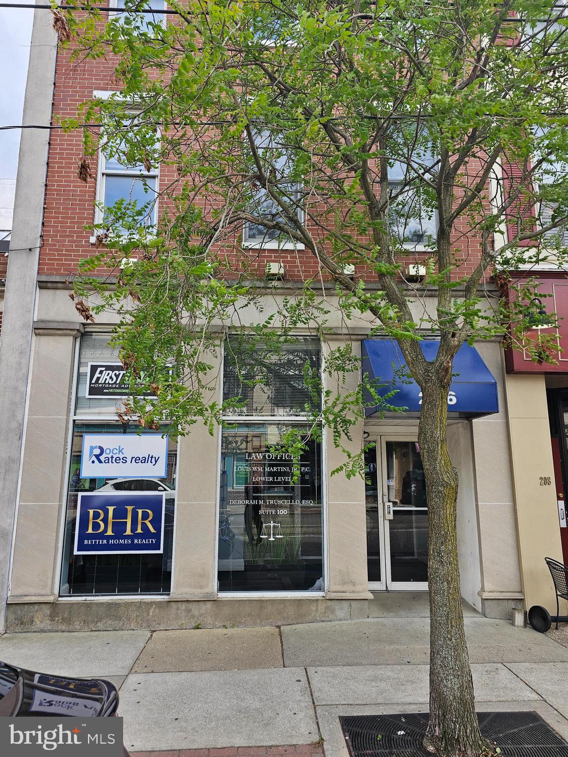 Second Floor office space available right on Stat Street with three separate offices, a kitchenette and a shared powder room.  This floor does have a designated parking space in the back.  Enter from State Street into the vestibule area and elevator is on the right.  As you enter the office you have a reception area.  A good size office just to the right that can easily have two desks set up with a large walk in closet that the previous tenant had another desk set up there with shelving.  There are two additional good sized private offices with shared access to the kitchenette, powder room and office refrigerator.  All office furniture can be made available for the new tenant at an extremely reasonable cost but also it can be removed if need be.  There is also a back stairwell that leads you to the back parking lot.  Also the new tenant can get access the the front window if they wished to have a business name logo advertisement.  The 2nd floor space is about 1000 square feet.   Come enjoy you new office in the heart of the Media downtown with all of the great events they have throughout the year !!