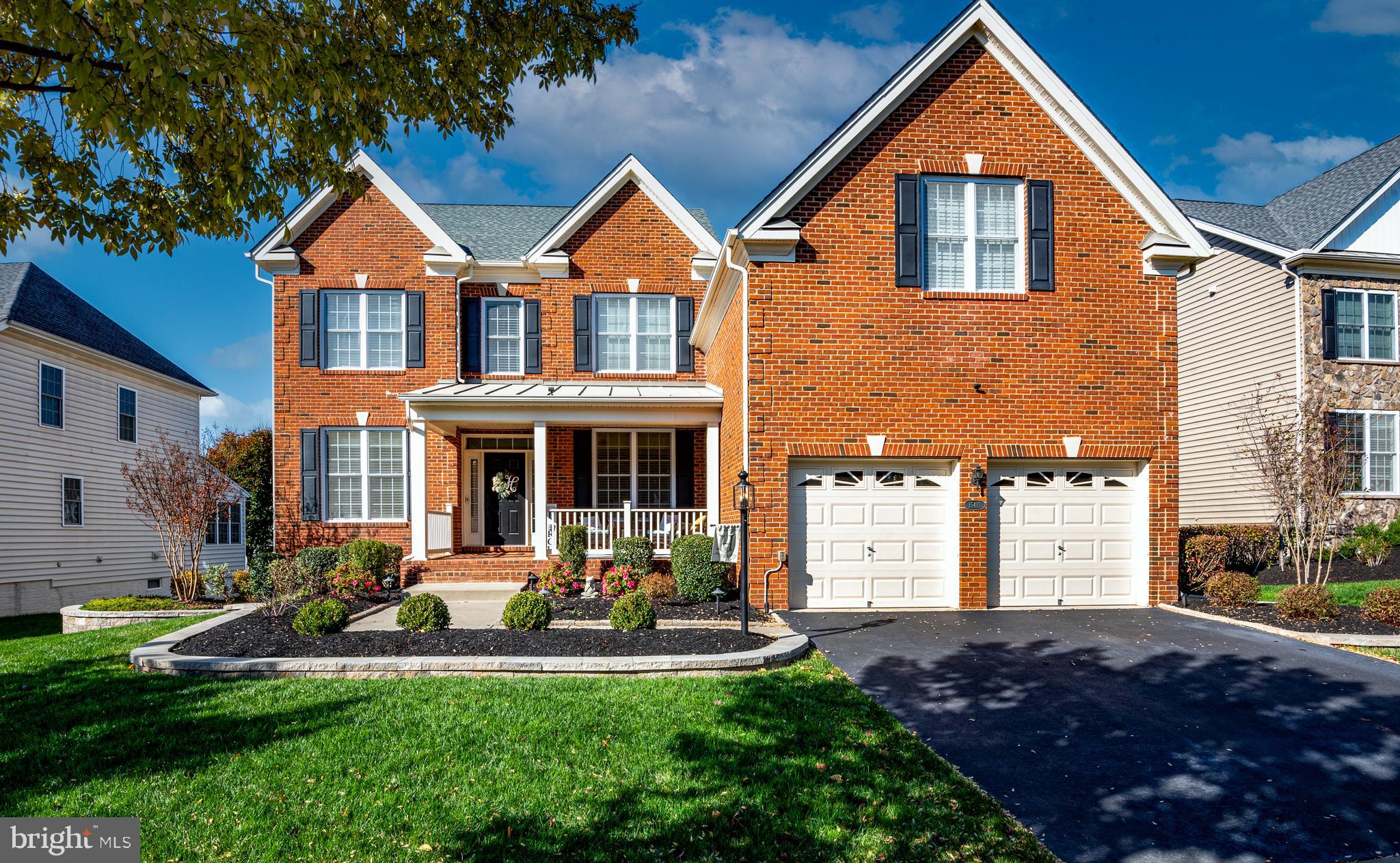 *** Open House CANCELED *** Immaculate brick front Ellsworth Model in resort style DVCC * Over $70K in recent upgrades * Charming front porch * Approx. 5,600 sq ft * Highly desirable open concept design * 4BR/4.5BA * Built in 2015 * Formal Living Room * Separate Dining Room * Large gourmet Kitchen boasting granite counter tops, elegant tile backsplash, center island and upgraded SS appliances * Sunroom Addition * Breakfast Room * Expanded Two-story Family Room featuring a gas Fire Place and stylish coffered ceiling * Home Office with a bay window * Gleaming wide plank wood floors on main lvl, staircase and upper lvl hallway * Walk-in Laundry Room with custom cabinets, a utility sink and a laundry folding station * Beautiful wrought iron railing * Upgraded light fixates * Finished two car extended garage * Amazing Owner’s Suite boasting a tray ceiling, a sitting room and 2 large walk-in closets with Closet by Designs organizational systems * Luxurious Owner’s Bath with separate vanities and upgraded tiles * Princess Suite w/ a full bath * Amazing walk-up basement featuring a large rec room, a media room with a poker nook, a bonus room/gym, a full bath plus tons of storage * Water Softening System * Mainatnce-free deck * Paver Patio with a seating wall * Professional landscaping including French drains and retaining wall * World-class amenities: Arnold Palmer Signature Golf Course, renovated Clubhouse, state-of-the-art Sports Pavilion, 5 swimming pools including an indoor pool, tennis & basketball courts, playgrounds, miles of walking/biking trails and two fishing ponds * Award winning schools!