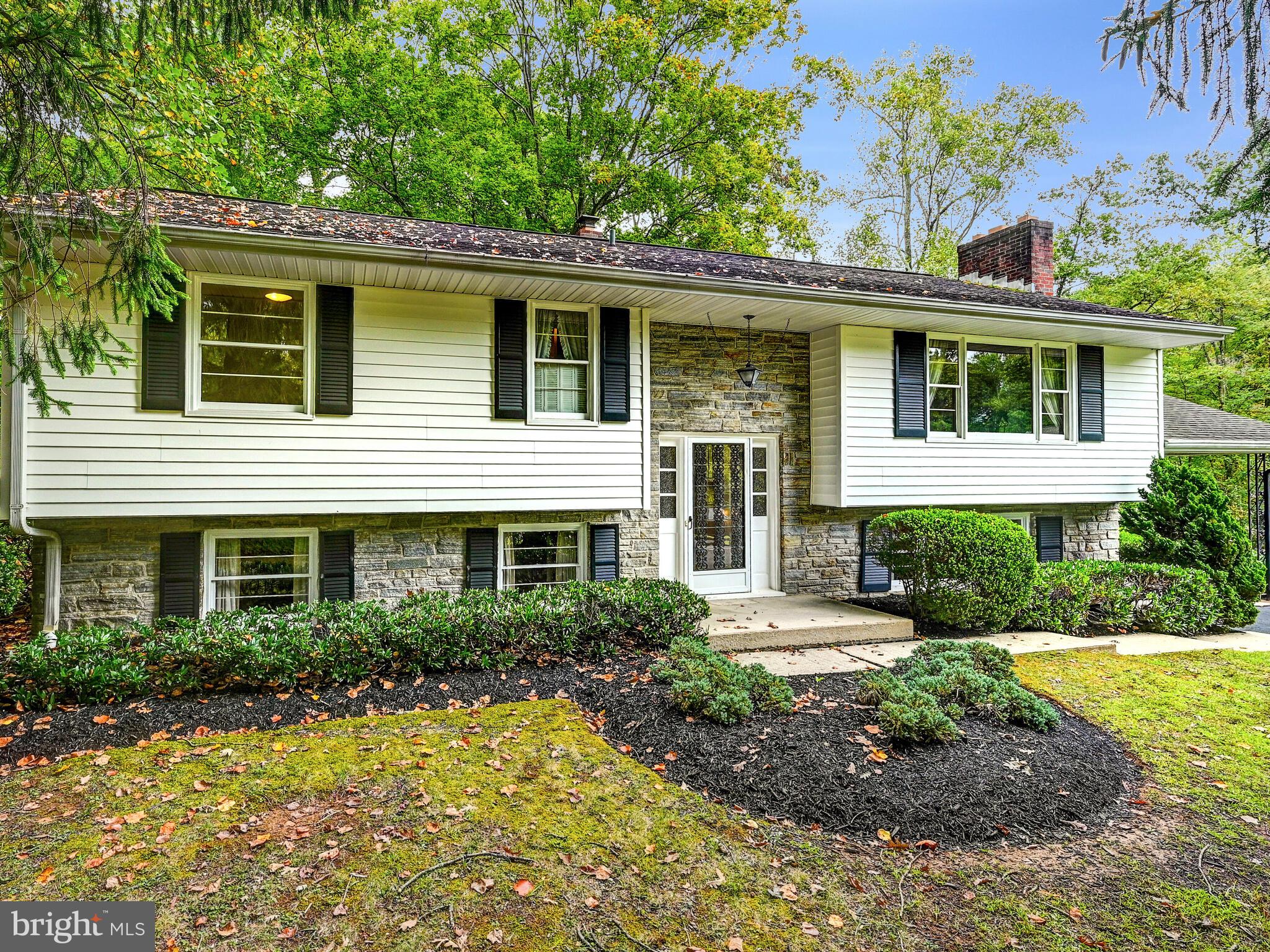 This beautiful split level has been home to one family since 1970.   The  3 bedroom 2 full bath quality built home in the desirable community of Stoneybrook awaits your personal touch for painting and upgrades as the property is being sold AS IS. The .45 acre lot in the cul de sac allows for ample outside enjoyment on the deck or patio surrounded by trees.  Make this your home for the next 30+ years. New Roof as of November 2024 and fully finished basement as of December 2024. Well tested at 11 GPM on 11/10/24 and Septic Tank & Absorption System deemed Acceptable on 11/10/24 also. Reports are in the document section of the listing.