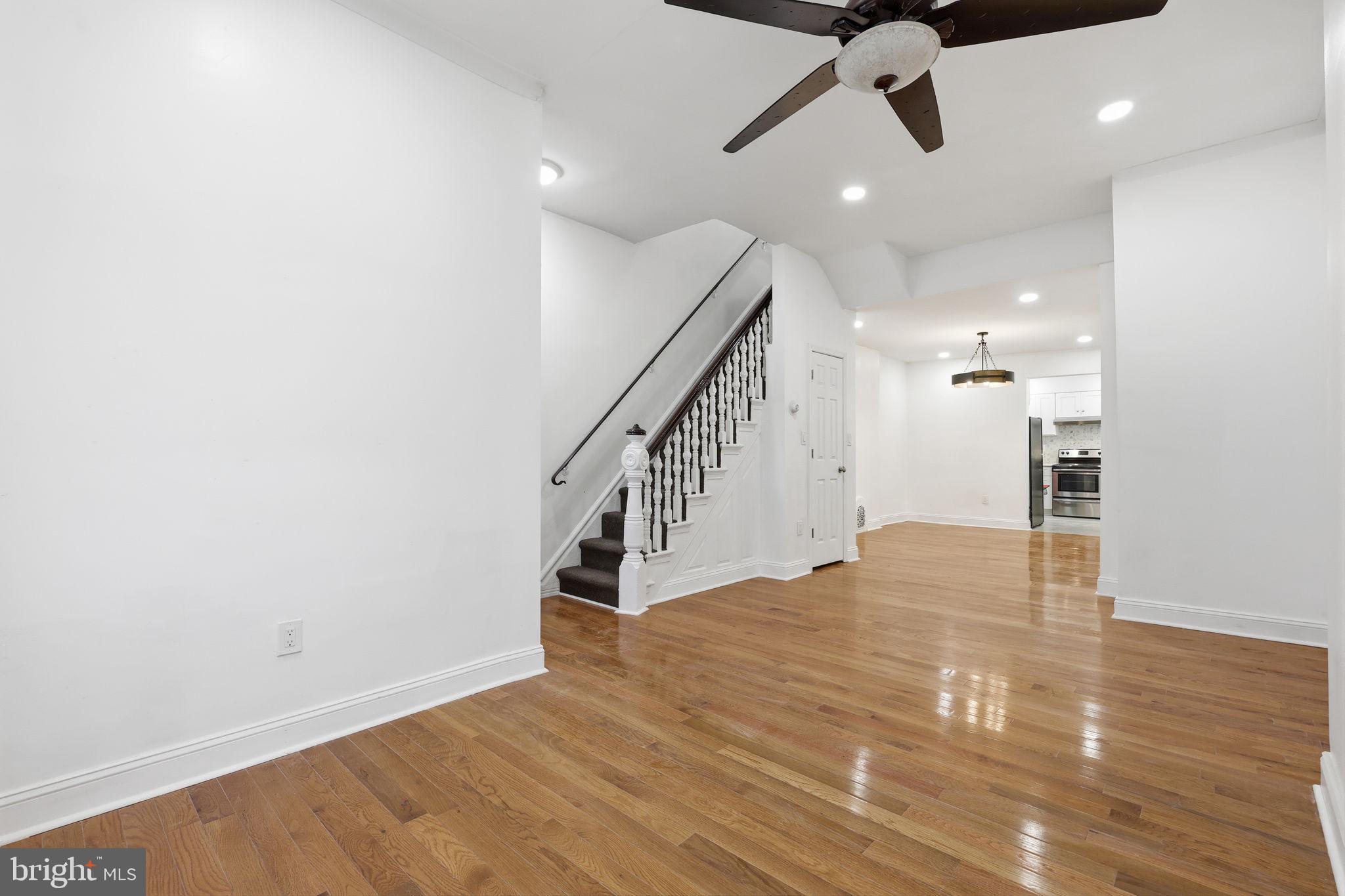 Welcome to 2024 W Berks St—a well-maintained home offering 3 bedrooms and 1.5 bathrooms in a highly convenient location.
The first floor features beautiful hardwood flooring, recessed lighting, and a ceiling fan in the living area, creating a comfortable and inviting space. You’ll also find a dedicated dining area and a recently renovated kitchen equipped with modern white shaker cabinets. A combined bathroom and laundry room with cabinet storage is located on this level.
Upstairs, the second floor offers spacious bedrooms with ample closet space, providing comfort and functionality. The finished basement features tiled flooring and can be used as a home office, gym, or additional living space, offering flexibility to fit your needs. Step outside to enjoy a fenced-in yard, ideal for relaxing or entertaining. Located in a prime area with easy access to public transportation, plenty of parking, and nearby amenities, this home combines comfort, convenience, and value.
Schedule your showing today!