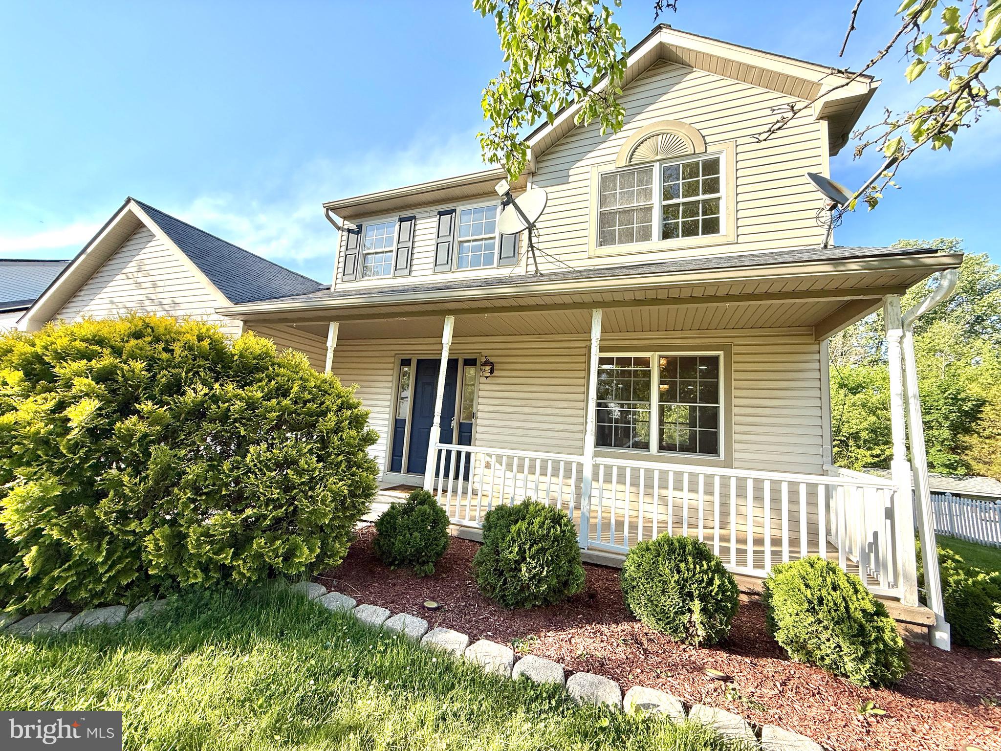 This a  great  home for a young family, with 3 bedrooms, 2.5 baths, situated on a “no outlet” street with a cul-de-sac at the end. With an open concept living room / dining room, two car garage and extra parking, it is easy access to Rt 422, Reading Pa, as well as plenty of shopping. 
     This home is also fully equipped with completely owned solar (not leased) and a Tesla storage battery in the garage. The electricity you produce is yours. It is also tide to the grid and can be used to run the home, charge an electric vehicle, or as back up power.
     All appliances come with the home including washer and dryer (first floor),  gas oven and stove top, built in microwave, refrigerator, & dishwasher.
     One gas fireplace and one electric fireplace. Large composite, partially covered deck equipped with  a ceiling fan and lighting looking out to a quiet scenic view of the woods behind the house.  Wonderful for entertaining & easily manageable sized yard.
     There is also a full basement with a walk in entrance with the potential to fully finish into whatever you can imagine, including entertainment room or in-law suite. Many possibilities…