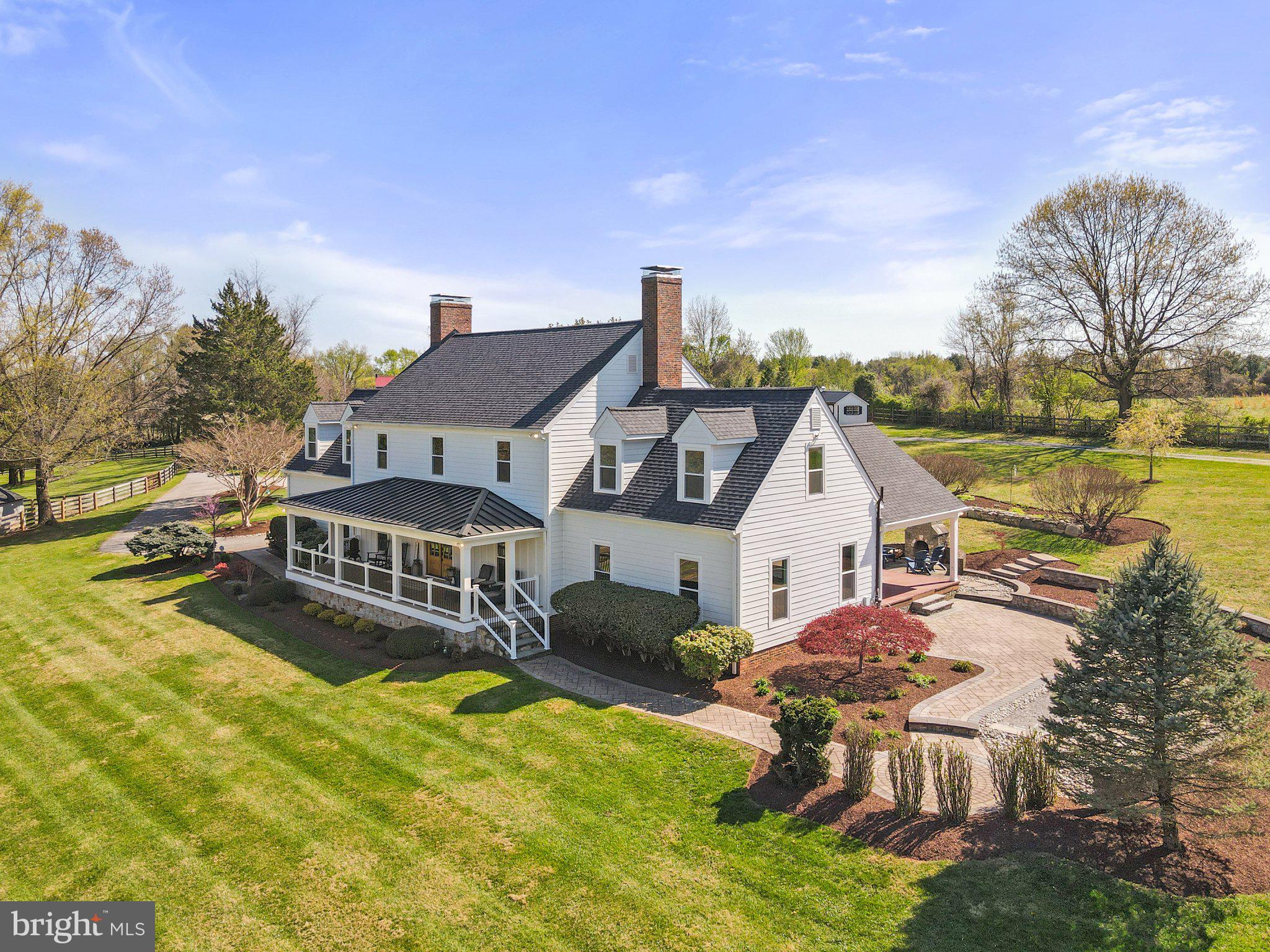 THIS ONE OF A KIND PRIVATE RETREAT IS READY FOR YOU TO LIVE OUT YOUR FARM DREAMS.  A BEAUTIFUL HOME NESTLED ON 13+ ACRES, FENCED IN PASTURES, SIX STALL HORSE BARN, ADDITIONAL 2200+SF BUILDING WITH 3 OVERHEAD DOORS, CUSTOM CHICKEN COOP, AND ACCESS TO RIDING TRAILS. Enjoy the tranquility of sitting on your porch and experience country living while being just miles from conveniences.  4 large pastures with mature trees, 4 board fencing throughout, multiple paddocks with run in sheds, and riding arena. Property borders on and has direct access to Rachel Carson Conservation Park trails, pond and Hawlings River. So much to say about this wonderful oasis. Inside this colonial home, flooring and beams are rustic heart pine reclaimed from 200 year old buildings.  Home has three working wood burning fireplaces and additional pellet stove in kitchen.  Main level and upper level laundry for your convenience.  Detached building with 3 overhead doors can be used for multiple purposes. Separate custom chicken coop can accommodate 25+ chickens.  New 50 year roof, new windows, new Hardie plank siding, new HVAC units, new water heater.  This is a must see! Don’t miss the opportunity to make this extraordinary property your own.  NO HOA!
