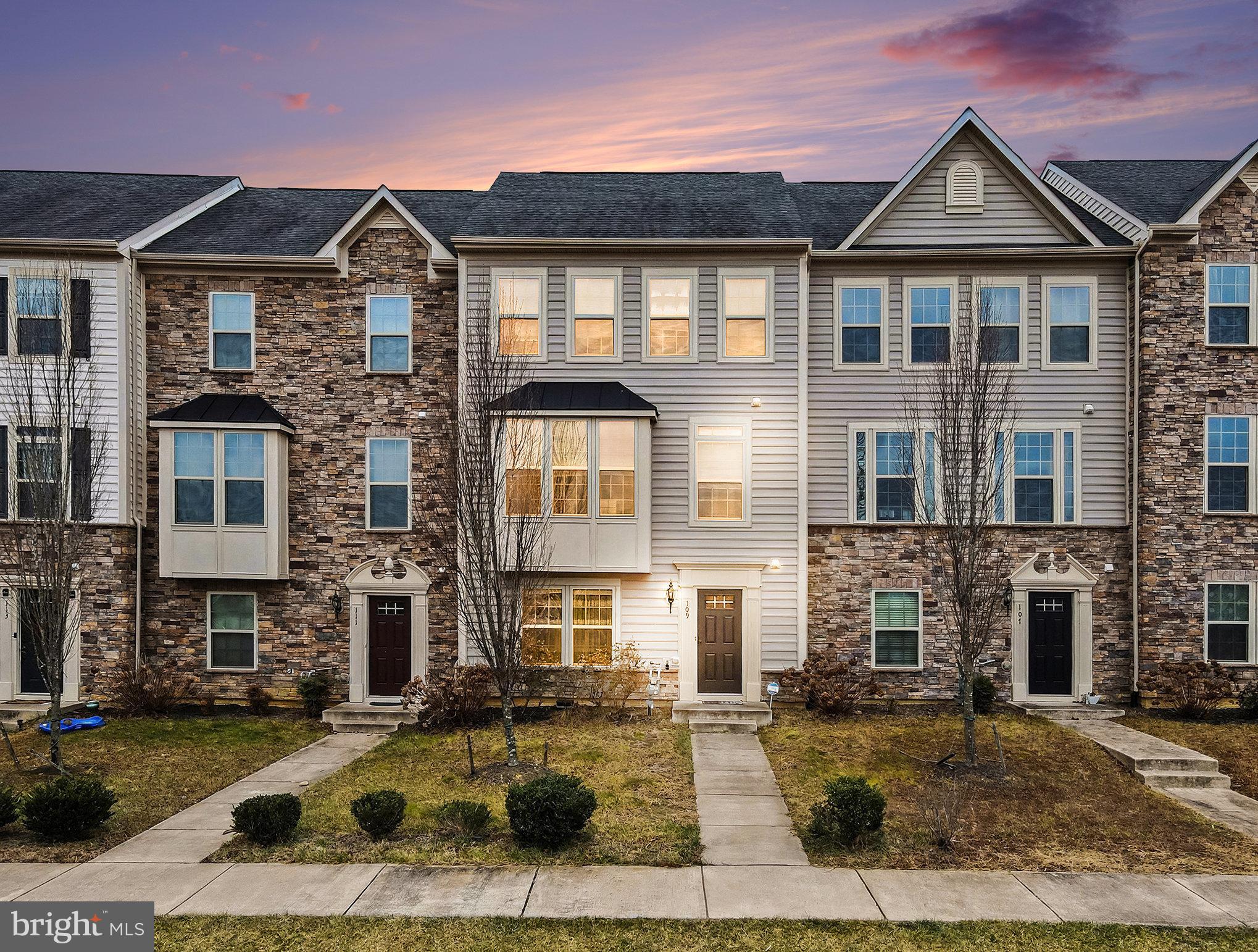 Tucked away on a quiet cup-de-sac in Embryo Mill, this immaculate 3 level townhome offers low-maintenance living with fully finished lower-level rec roman prime access to neighborhood amenities.  

The main level is bright and inviting with hardwood floors, recessed lighting, and a modern kitchen complete with granite countertops, stainless steel appliances, island seating, pantry, and access to a private deck—perfect for entertaining. Upstairs, you’ll find three generously sized bedrooms, including a primary suite with a large walk-in closet. All bedrooms include ceiling fans, and the home offers serene views of an open grassy area for added privacy.

Experience the vibrant Embrey Mill lifestyle with amenities such as pools, parks, trails, fitness center, and a community café. Conveniently located near Embrey Town Center featuring Publix, as well as a variety of popular shopping, dining, and everyday conveniences, plus easy access to I-95 and commuter options.

A perfect blend of thoughtful upgrades, comfort, and location—schedule your tour today!