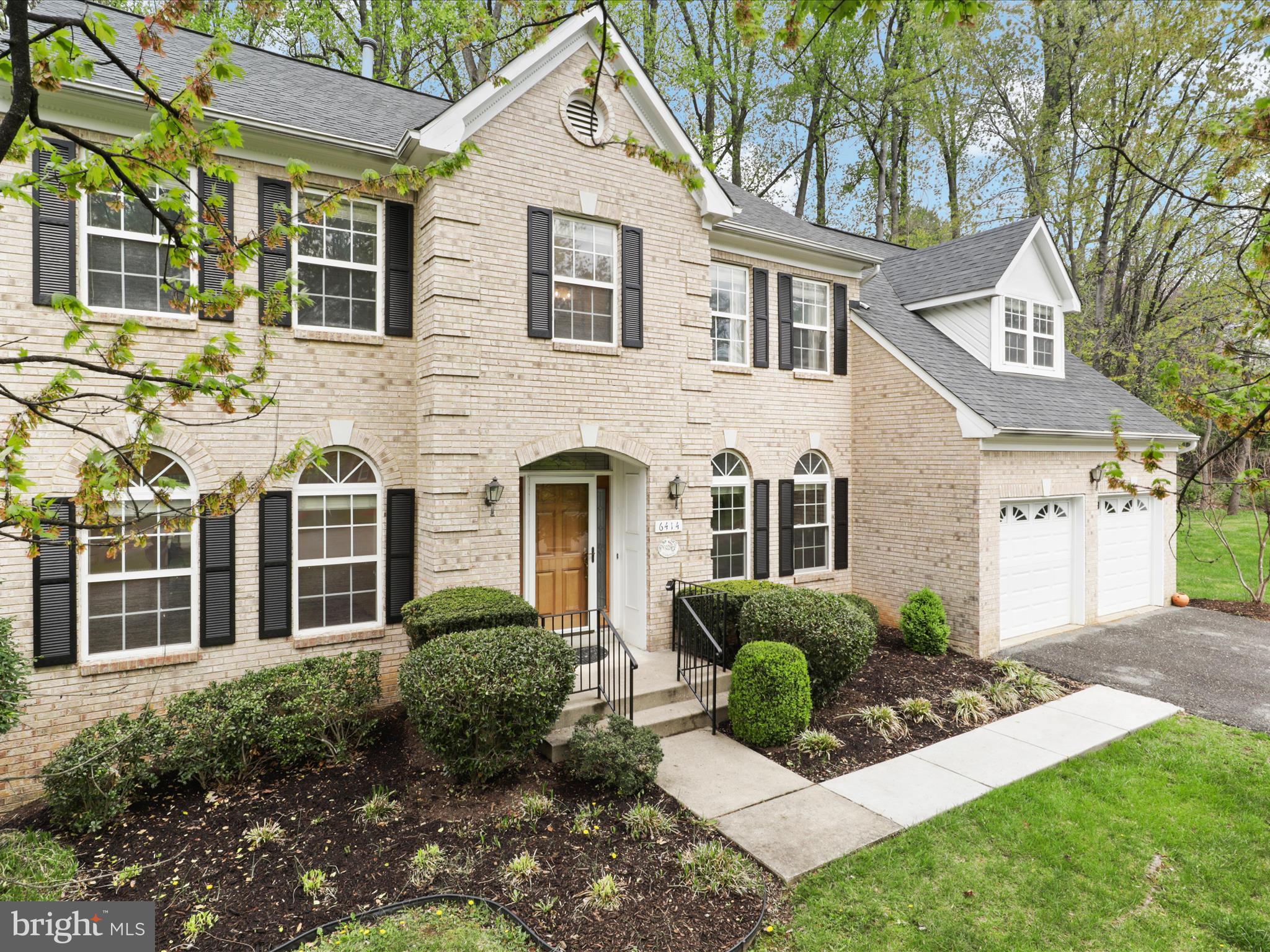 Suburban Living at Its Best!

Welcome to this spacious 5-bedroom, 3.5-bath gem with an attached 2-car garage (approx. 3,480 sq ft), tucked away on a peaceful cul-de-sac in the highly desirable High Bridge Estates of Bowie.   This beautifully maintained home offers the perfect blend of comfort, style, and functionality in a prime suburban setting.
The main level features gleaming wood floors, ceramic tile and a bright, open layout with a formal living room, dining room, home office, and a well-appointed kitchen with a center island and pantry. The cozy family room with a fireplace creates the perfect spot to unwind, and  opens to a serene, tree-lined backyard—ideal for relaxing or entertaining.Upstairs, the expansive primary suite includes a walk-in closet, soaking tub, separate shower, and a double sink vanity. Three additional bedrooms, two full baths, and a laundry area all on the same level add to the home's convenient layout.  The finished basement offers even more living space with a large rec room, full bath, storage area, and walkout access to the backyard—perfect for enjoying peaceful mornings surrounded by nature. Conveniently located for commuters, this home provides easy access to DC, Annapolis, and Baltimore.   Nearby amenities include Bowie State University, the MARC train, NASA Goddard, Bowie Golf Course, and scenic Highbridge Park.   Plus, a commuter bus stop at Highbridge Road and Route 450 is just about a mile away.  Surrounded by parks, trails, and popular dining options, this is suburban living at its finest. Don’t miss the opportunity to call this Bowie beauty your next home!