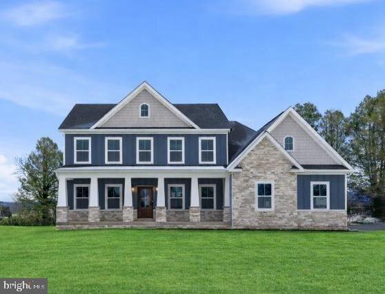 Back on the market. Buyers could not perform Ready now! Timeless Colonial Charm Meets Modern Comfort—in the New Community of Hallmark Glen!

Discover a perfect fusion of classic elegance and contemporary luxury in this newly constructed Colonial home, nestled on 2 + / - acres. Offering unmatched privacy and peaceful surroundings, this refined retreat delivers the comfort of modern living without sacrificing timeless charm.

A beautifully paved driveway sets a sophisticated tone, leading to a striking Colonial façade enhanced by a full-width front porch with Craftsman-style columns and hardie board siding and more creating  a perfect blend of traditional architecture and inviting curb appeal. Whether you're sipping morning coffee or unwinding in the evening, this charming porch offers a warm welcome and a peaceful place to relax.

Step inside to an open-concept floor plan bathed in natural light, where there are expansive windows that frame picturesque woodland views.

At the heart of the home lies a chef-inspired kitchen—complete with quartz countertops, custom cabinetry, GE Cafe appliances, and a spacious center island perfect for casual dining or lively gatherings. The adjoining formal dining area and cozy family room with a fireplace create a warm and welcoming ambiance for both entertaining and everyday living.

The main-level primary suite is your personal sanctuary, featuring a spa-like en-suite bath with a soaking tub, walk-in shower, dual vanity, and generous walk-in closet. A versatile bonus room on this level is ideal for a home office, library, or playroom — tailored to your lifestyle needs.

Upstairs, three spacious bedrooms offer comfort and privacy, each with easy access to private or semi-private bathrooms—perfect for family members or guests.

Step outside onto the expansive composite deck to take in the beauty of your wooded oasis. Whether hosting al fresco dinners, or simply enjoying the sounds of nature, this 2-acre property invites endless outdoor enjoyment.

The fully finished garage is designed with convenience in mind, featuring two automatic openers, a pedestrian door, painted walls, fully insulated, and ample storage space.

In addition to its peaceful, secluded setting, this home is ideally located near a wealth of historical and recreational attractions. Explore nearby Civil War battlefields, hike or bike along scenic trails, or take a short drive to the vibrant towns of Harpers Ferry, Charles Town, Leesburg, and Winchester. Whether you're a history enthusiast, outdoor adventurer, or just looking to enjoy charming local destinations, you'll find something for everyone just minutes away.  

Though tucked away in nature, you’re just a short drive from top-rated schools, shopping, and everyday amenities. Whether you're looking for your forever home or a luxurious weekend escape, this Colonial masterpiece offers the best of all worlds—timeless style, modern comfort, and natural beauty.