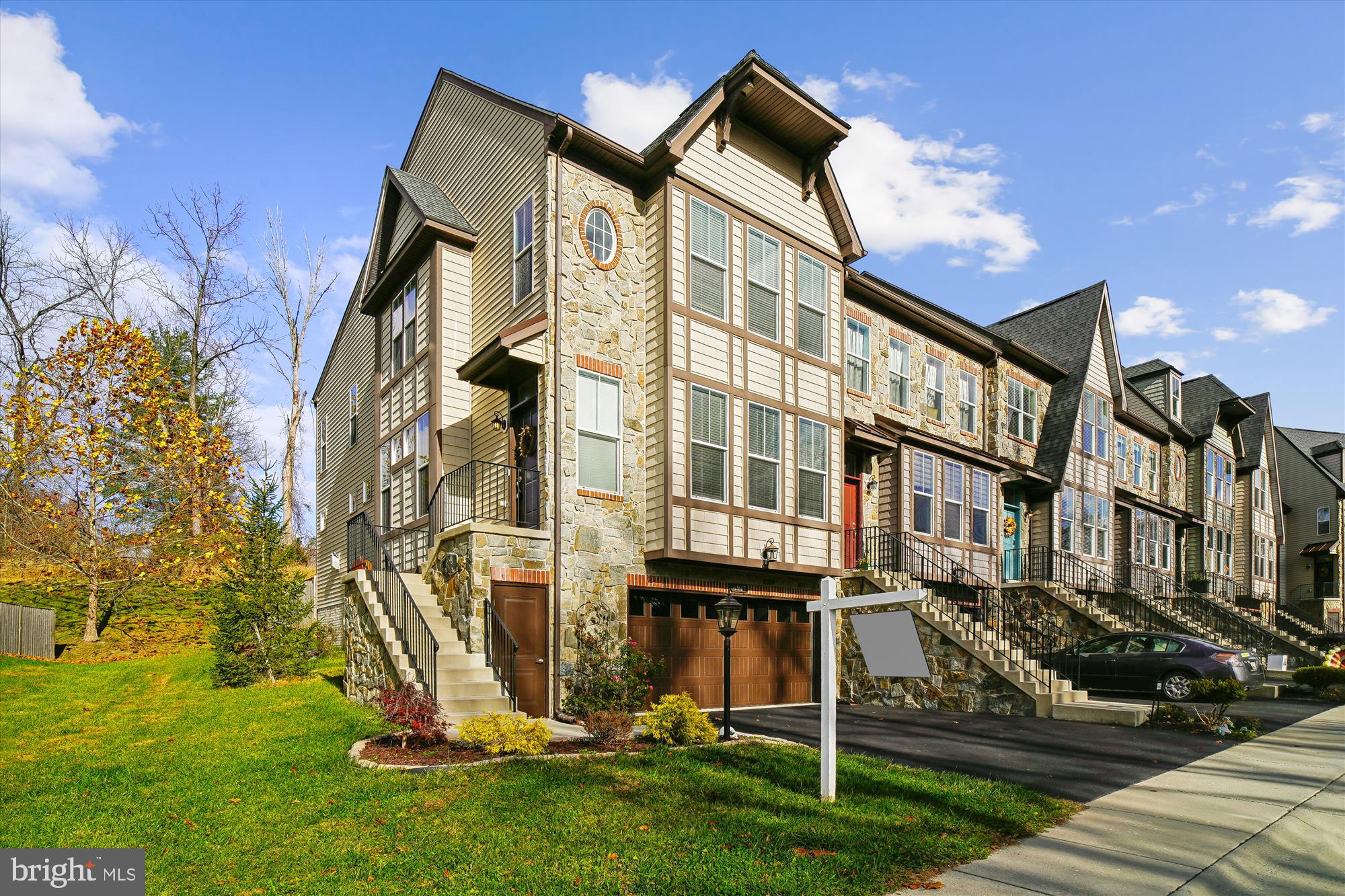 Welcome to this beautifully upgraded 3-bedroom, 3.5-bath end-unit townhouse offering the perfect blend of style, comfort, and functionality. Filled with natural light, the open-concept main level features dark hardwood floors, a spacious 10-foot kitchen island, custom cabinetry, elegant arched entryways, and a bump-out for added living space.

Upstairs, the owner’s suite offers a tray ceiling, walk-in closet, and a spa-like bath with dual vanities and a soaking tub. Two additional bedrooms, a full hall bath, and an upper-level laundry room complete the space.

The fully finished lower level includes a large rec room with egress, a third full bath, and ample storage-ideal for a home office, gym, media room, or additional living area. Enjoy a private backyard retreat perfect for relaxing or entertaining.

Thoughtfully maintained and upgraded throughout, this exceptional end-unit home is truly move-in ready. Schedule your private tour today.

Seller's  preferred title company is GPN.