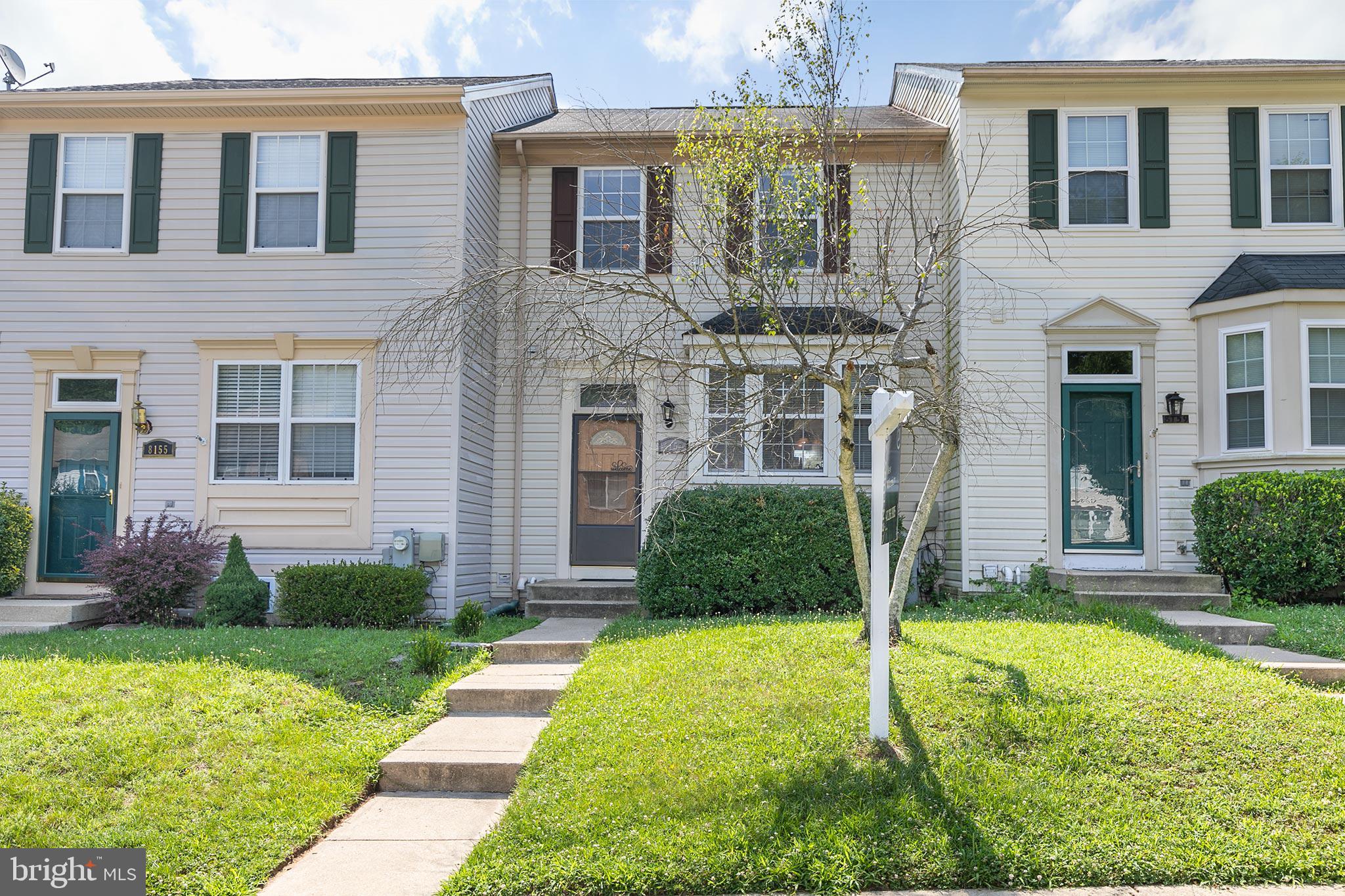 Wow!  Come see this Spacious and Very Affordable Townhome in Apsen Park! This home is Freshly Painted and Move-In Ready.  Loaded with Natural Daylight, this home is Light and Bright with Three Bedrooms, Two Full and Two Half Baths, Plus Bonus Room in Basement could be used as Fourth Bedroom! Main Level Living Room with Sliders to Rear Deck.  Dining Space, Kitchen with Table Space and Bay Window.  Upper Level Master Bedroom has Vaulted Ceilings, Master Bath with Dual Vanities, Separate Shower and Huge Walk-in Closet. Two additional Bedrooms and Hall Bath.  Lower Level has Large Family Room with Wood Burning Fire Place and Walk-out to Paver Patio, plus Bonus Room/Fourth Bedroom, Laundry Room and Powder Room.  Extra Large Fenced-in Back Yard complete this Great Home! Nice Community with Easy Access to Commuter Routes, Shopping, Dining and Entertainment. One Year Home Warranty!