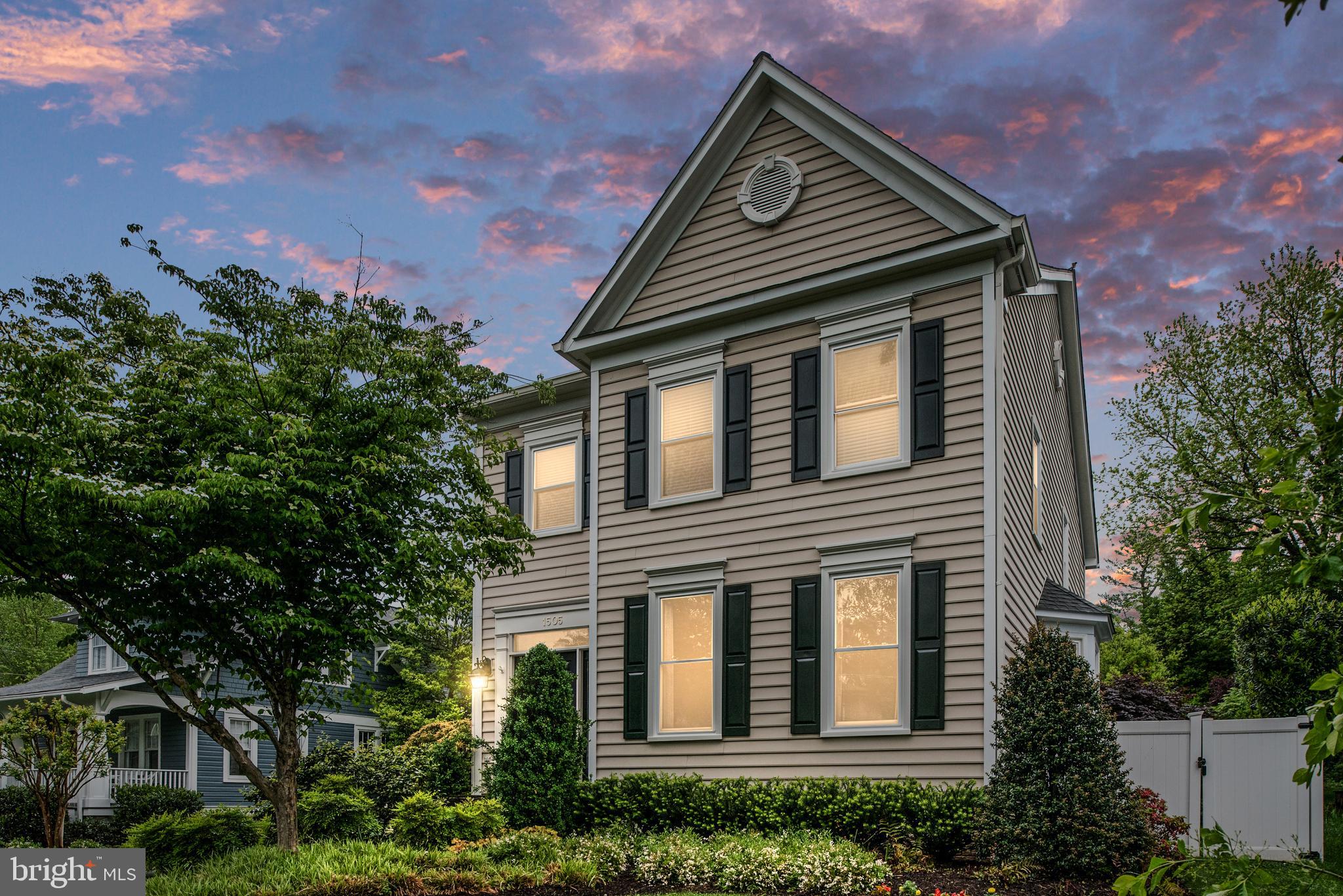 Pride of home ownership shows in this  4BR, 3 1/2  bath home. You will fall in love with this home from the moment you walk in. This lovely home features a private paver terrace, detached two car garage, gleaming hardwood floors, dining room with bay window and upgraded kitchen. Full kitchen renovation was done in 2018.  This Gourmet Kitchen will create family and friend memories for years to come. New windows were installed in 2016. Roof was replaced in 2018. Primary bedroom has 2  walk-in closets and adjoining upscale bath. New Carpet upper level. Finished Lower Level. Lower level carpet was replaced in 2019. Manicured Landscaping and fence was completed in 2022. New water heater 75 gallon 2023 and home freshly painted 2023. Home is located walking distance from Downtown Mclean, Mclean High School, Mclean Farmers Market and local parks. Walk score is 84.   Originally built by Buchanan Price!