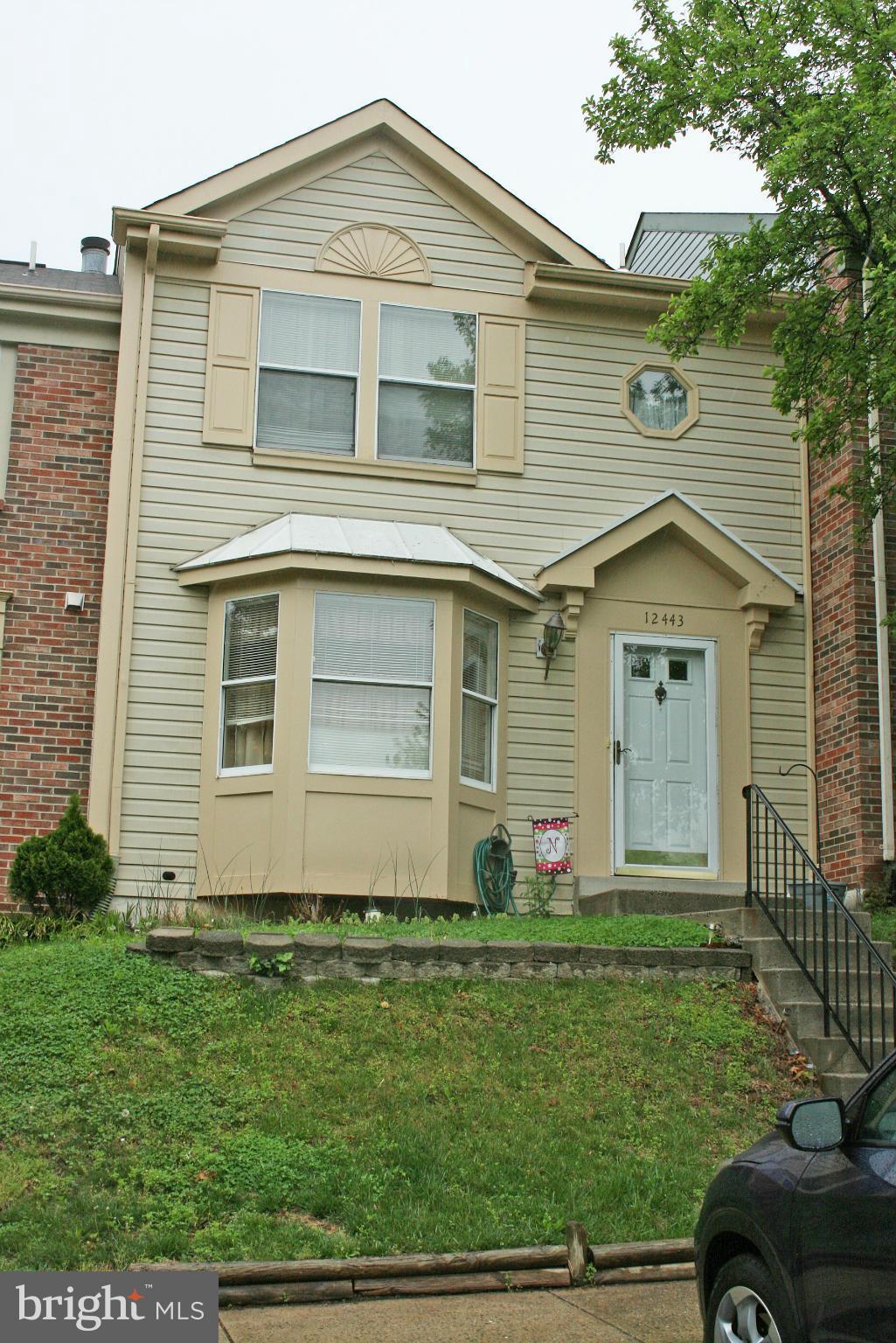 Cute as a button.  Nice eat in kitchen with bay window, pass through to dining room.  Open living room/dining room. Slider to large deck. Vaulted ceiling in upper hall with skylight lets lots of light in.  Master Bedroom with vanity, walk in closet and full bath.  Other two bedrooms share hall bath. Finished basement, fireplace. Right next to Gunners Lake, walking path. Bus on Wisteria.