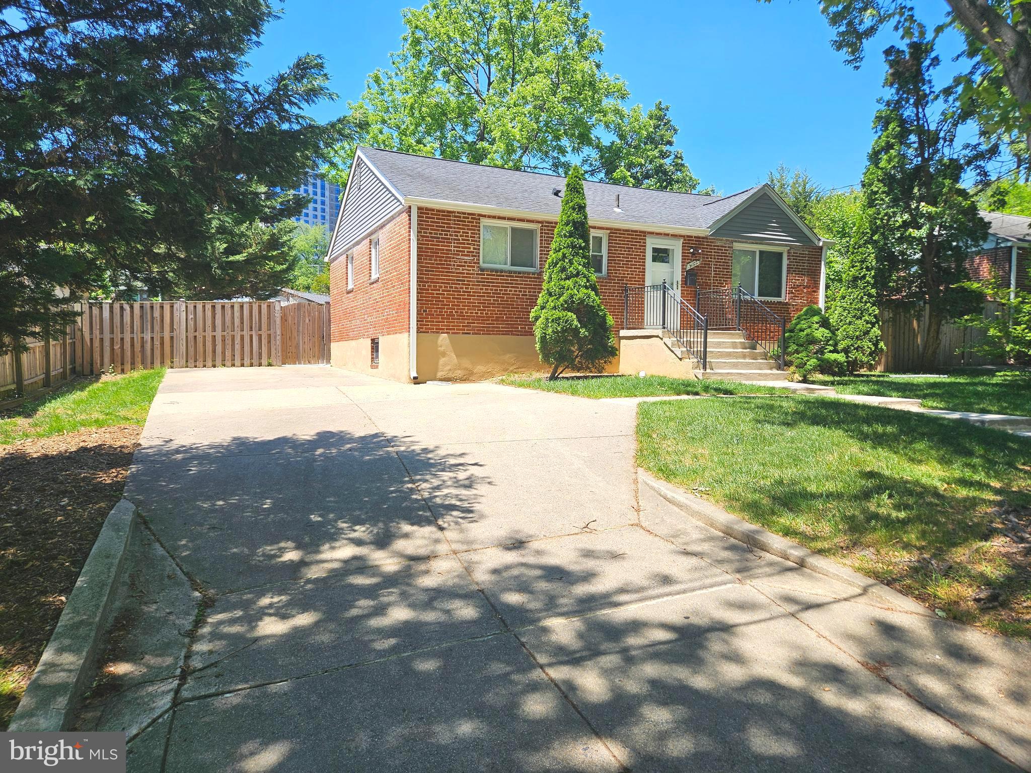 “Please make sure the doors are locked after your showing" Discover this charming single‑family home in the heart of Wheaton Forest, just moments from the Wheaton Metro. Inside, you'll discover beautifully maintained living and dining rooms featuring gleaming hardwood floors. The updated kitchen showcases granite countertops and generous cabinet space, perfect for everyday cooking or entertaining. All bedrooms are comfortably carpeted, creating a warm and inviting retreat. The fully finished basement expands your living space with a spacious recreation room, a versatile den ideal for a home office, and a full bathroom. Outside, the fenced backyard is ready to be enjoyed—perfect for gatherings, play, or relaxing outdoors. A large driveway provides parking for up to three cars, with plenty of on‑street parking available. Owner is a licensed real estate agent in Maryland.”