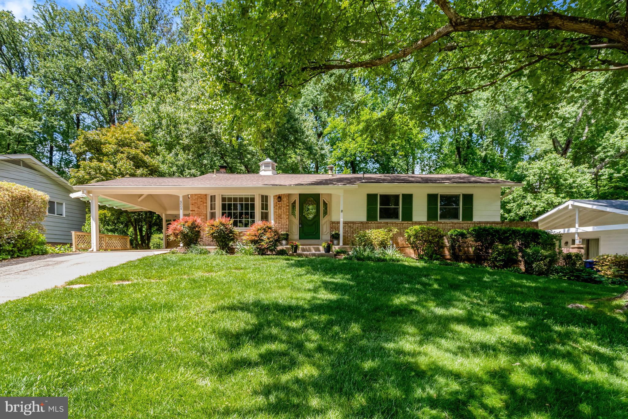 Welcome home to this beautifully maintained one-level rambler nestled in the highly desirable Canterbury Woods neighborhood. Freshly painted throughout, this move-in ready home features an updated kitchen with newer cabinets, granite countertops, and stainless steel appliances — perfect for both everyday living and entertaining. Gleaming hardwood floors flow throughout the main level, which offers three spacious bedrooms and two full bathrooms.

The lower level is a true bonus, boasting a large rec room with a cozy fireplace, an optional fifth bedroom or private den, a full bath, and an expansive storage area. Walk out to a fully fenced backyard where you'll find a generous deck and patio — ideal for summer gatherings, playtime, or relaxing evenings.

Fairfax County Award Winning Schools - Woodson High School Pyramid. An ultimate commuter's location just minutes to I-495, less than 6 miles to Dunn Loring Metro, Springfield Metro, and Van Dorn Metro Station. Metro bus stop just a half mile away at Braddock Road and Woodland Way. I-495 Express Lanes access via Braddock Road Exit. Canterbury Woods Community Pool with swim and dive teams and walking trails in the neighborhood. Wakefield Chapel Recreation Association and Audrey Moore Recreation Center, Northern Virginia Community College, King's Park Library, and George Mason University all in close proximity. Endless shopping opportunities: Tysons Corner Mall and Merrifield Shopping District within 10 miles, Trader Joe's, Whole Foods, Renovated King's Park Shopping Plaza, and Peet's Coffee. Annandale Boys & Girls Club, Annandale Sports Club, Braddock Road Youth Club & Burke Athletic Club offer a variety of recreational opportunities. Don't miss this wonderful home!