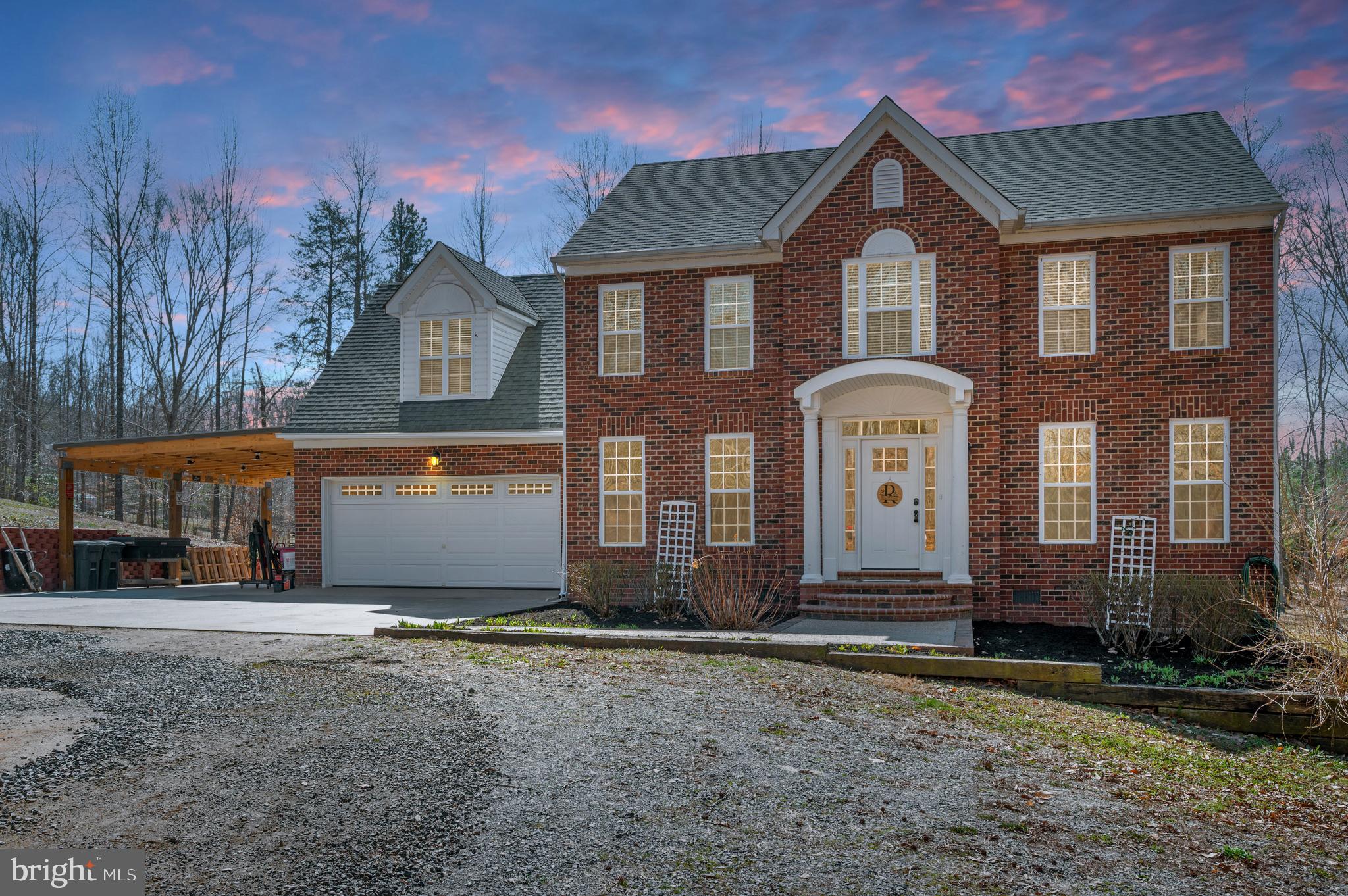 Welcome to your dream home! This stunning Colonial-style residence, built in 2007, offers a perfect blend of modern comfort and timeless elegance. Nestled on a generous 4.08-acre lot, NO HOA, this detached home boasts 2,284 square feet of meticulously maintained living space, ideal for creating cherished memories. Step inside to discover a warm and inviting atmosphere, highlighted by beautiful wood flooring throughout. The heart of the home features a spacious kitchen equipped with top-of-the-line appliances, including a sleek cooktop, a convenient wall oven, a dishwasher for effortless cleanup, and a refrigerator that makes meal prep a breeze. The main level also includes a cozy living area with a charming fireplace, perfect for those chilly evenings. With four well-appointed bedrooms and two and a half bathrooms, there’s ample space for relaxation and privacy. The attached garage provides easy access and plenty of room for your vehicles, also has epoxy resin floor. While the expansive outdoor space invites you to explore endless possibilities for gardening, recreation, or simply enjoying the serene surroundings. This property is not just a house; it’s a place to call home. Don’t miss the opportunity to make this exceptional residence yours! Schedule a showing today and experience the warmth and comfort that awaits you.