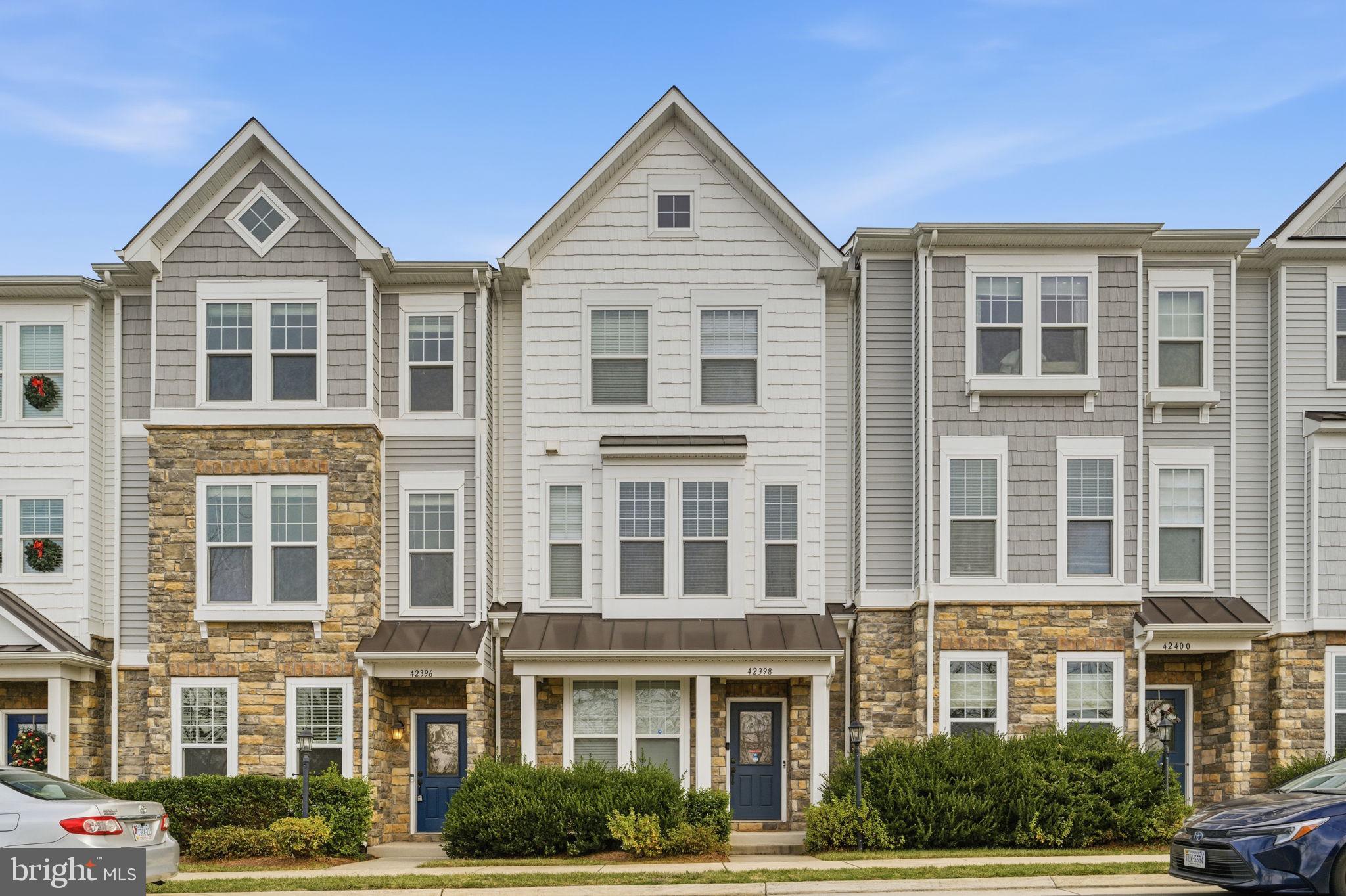 Seller agrees to provide the buyer a credit of $10 k at settlement. Welcome to this beautifully maintained townhome with a two-car garage, ideally located in the highly sought-after Brambleton community. This home offers a great mix of location, space, and lifestyle, with access to top-tier amenities and comfortable, modern living. 

The three-level home features a versatile entry-level recreation room or home office with a full bath, perfect for guests or remote work. This level also provides convenient access to the spacious rear-entry two-car garage.

The main living level boasts an open and inviting layout, seamlessly connecting the living and dining areas to a well-appointed kitchen with stainless steel appliances. Step out onto the private deck—ideal for relaxing or entertaining.

Upstairs, the primary suite offers a walk-in closet and a luxury en-suite bath. Two additional generously sized bedrooms share a full hall bath, and the laundry room is conveniently located on the bedroom level.

Enjoy all that Brambleton has to offer, including community amenities, shopping, dining, and more—all just moments away.