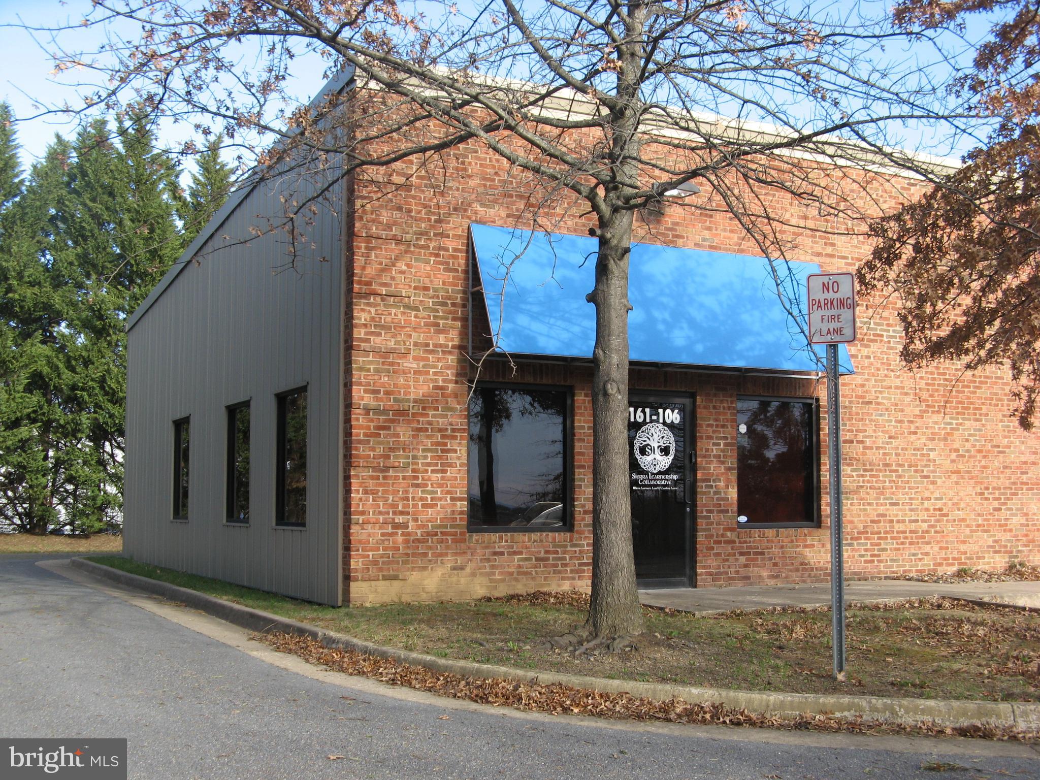 Well located 2,000 square feet office/retail space zoned B-2 in the Kernstown Business Park one block off Route 11 behind Farm Credit Bureau Building.  Easy access to Route 37 and I-81 one mile away.    3 offices, two bathrooms, reception area, large open space...new wood laminate floor.  Monthly rent $2,167.00 plus electric, gas with 3% escalation each lease year...24-month minimum.  Land pays reasonable water and sewer, and dumpster for office trash.  Current tenant needs 24-hour notice...may sell some of the furniture.  Still under lease, will need 30-day notice to vacate.