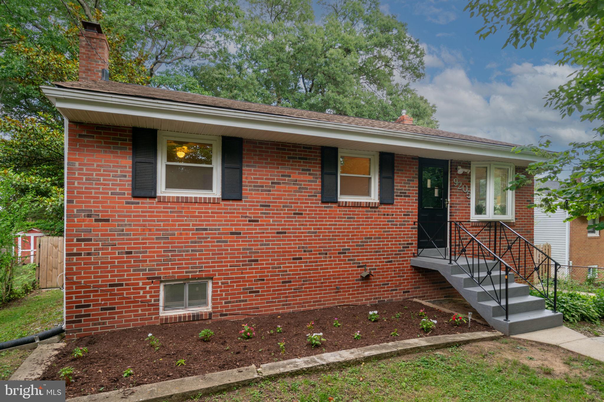 Adorable, recently updated and immediately ready to live in -  three bedroom, two full bath home with eat-in kitchen, an enclosed, heated, sunroom, and finished basement.
State of the Art Brand New Roof!
Recently updated air conditioner, HVAC system, and screen doors with keys. 
Sunroom updated with an insulated roof and its own electrical system.
Recently updated window screens throughout the entire house. 
Perfect, private backyard with beautiful trees and bar-b-que patio.
Two entrances to backyard from the street. 
Motion lights on each corner of property - front and back. 
Minutes from the Metro, dog park, grocery stores, retailers, walking trail, elementary school and the University of Maryland campus. Welcome Home!