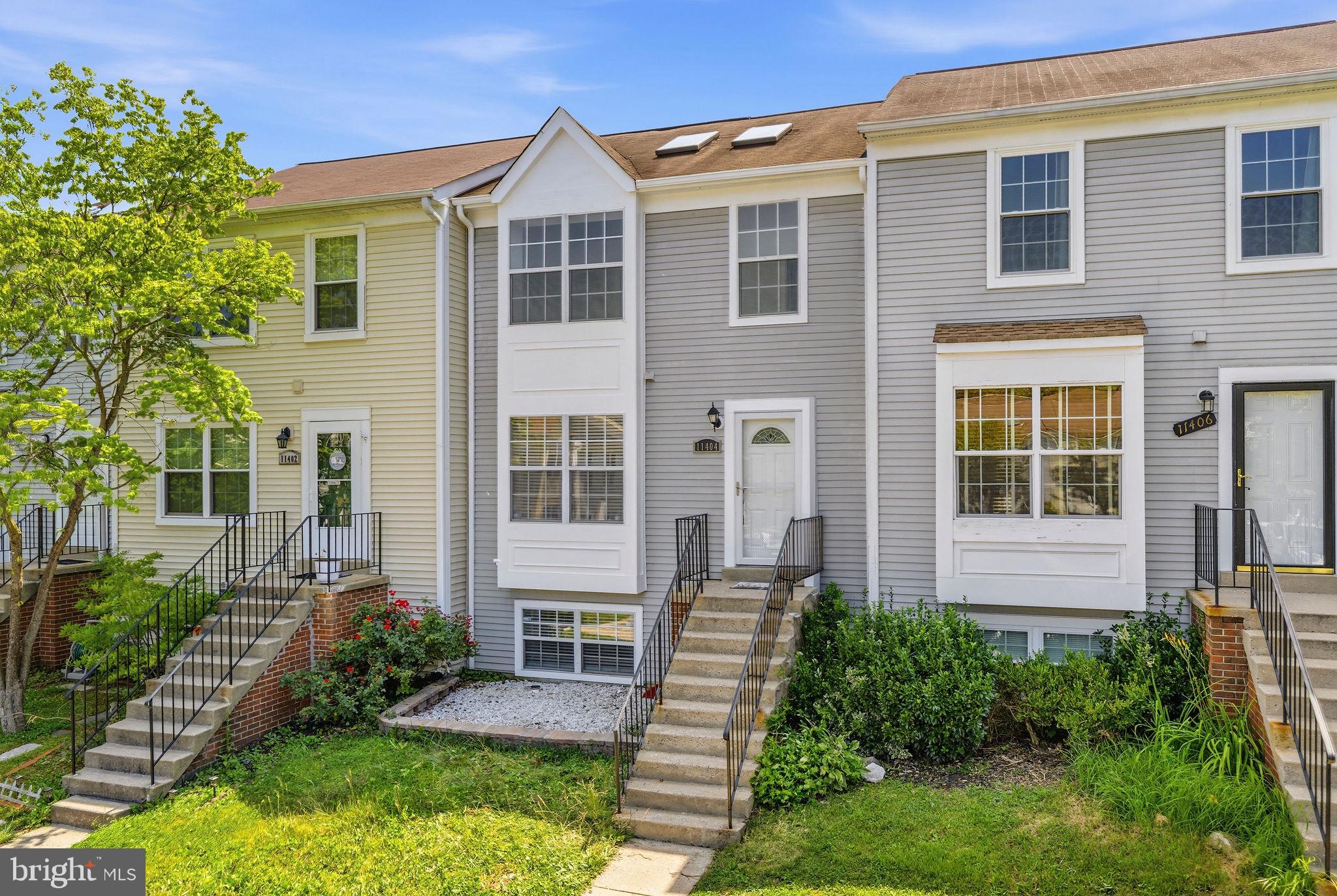Beautifully maintained and renovated lovely 3 level townhouse with unbelievable price to sell at Brandermill community. Freshly painted (2026) entire house inside & outside, all 4 bathrooms updated (2026), New basement laminated floor (2026), new carpets second floor (2026), new Washer & Dryer (2025), new Elec. stove/range (2026), new refrigerator w/icemaker (2025), dishwasher (2025), new deck & fence in the backyard (2026), new hot water heater (2025), HVAC replaced (2022) and roof replaced (2017).
***Seller will replace the kitchen counter top with the marble counter top upon the buyer's request or will provide $4,000 kitchen counter top replacement credit to the buyer.*** Open House on Saturday (7/18) 1 to 4 PM.*** This house will go fast!!